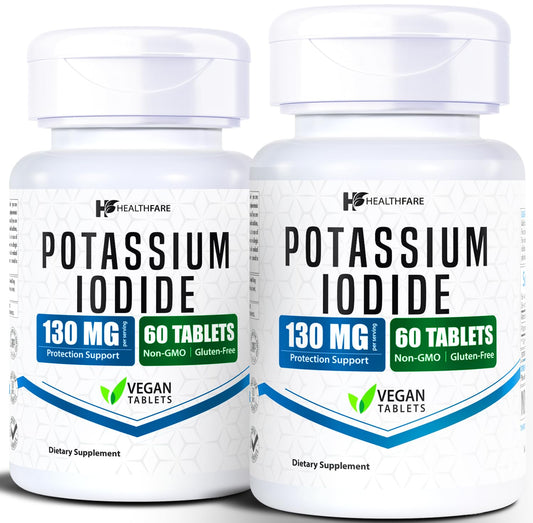 Healthfare Potassium Iodide Tablets 120 Tablets