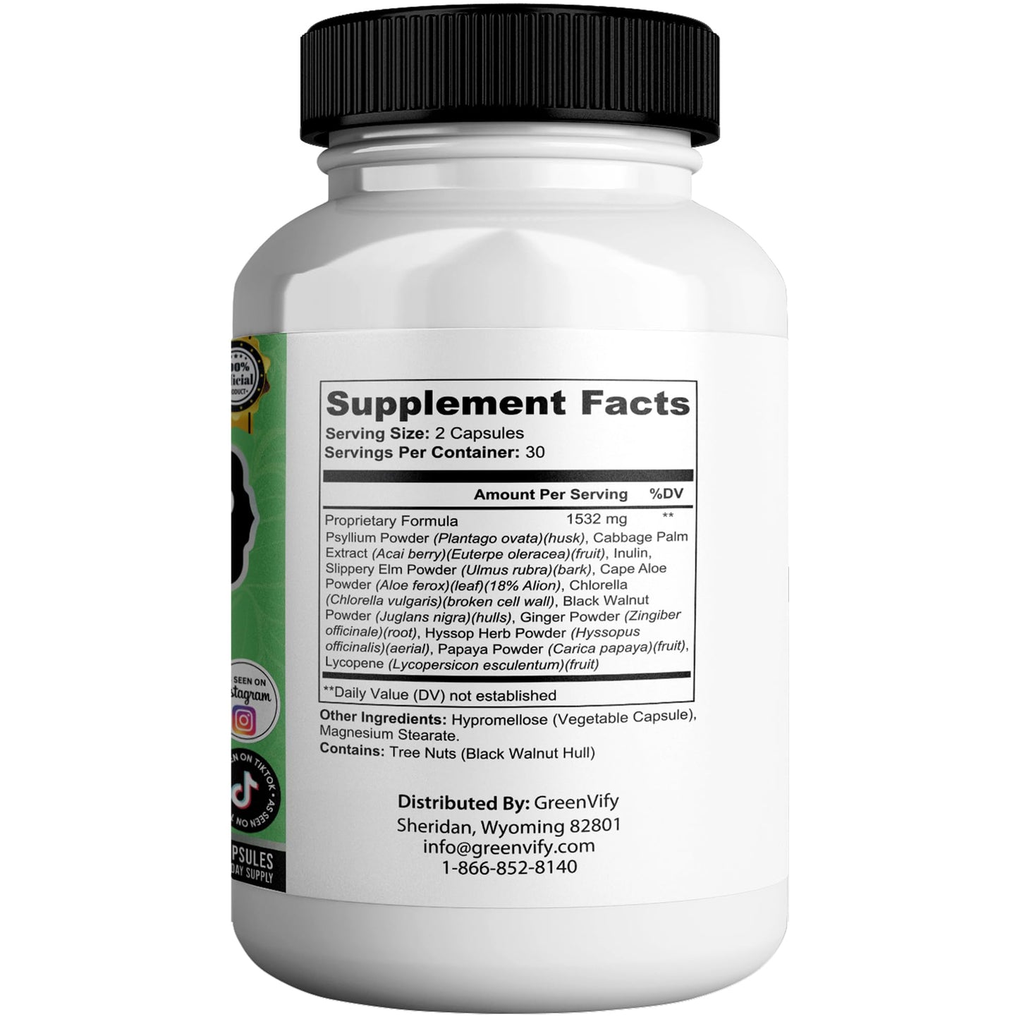GREENVIFY Fast Lean Pro Max Natural Dietary Supplement Capsule, 60 Capsules