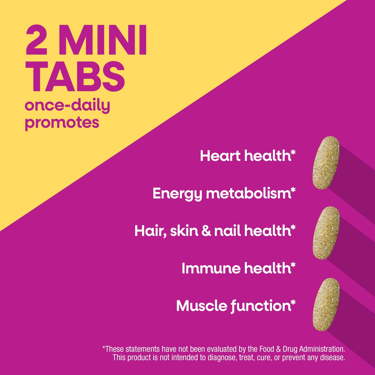 Nature's Way Alive! Ultra Minis Multivitamin for Women 50+, 180 Tablets