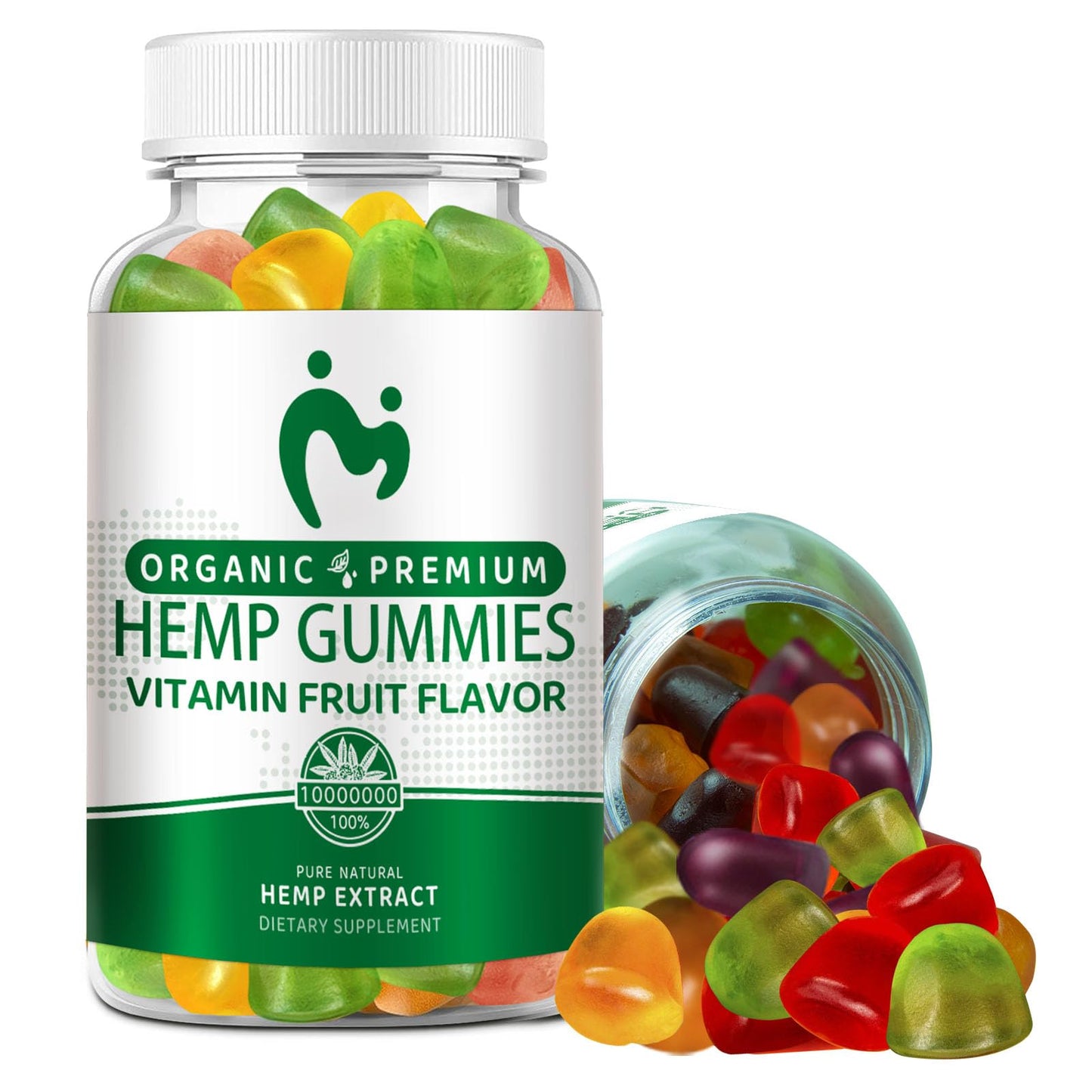 MOSRAY Hemp Gummies Extra Strength for Pain, Sleep, Anxiety Gummy, 81 Count