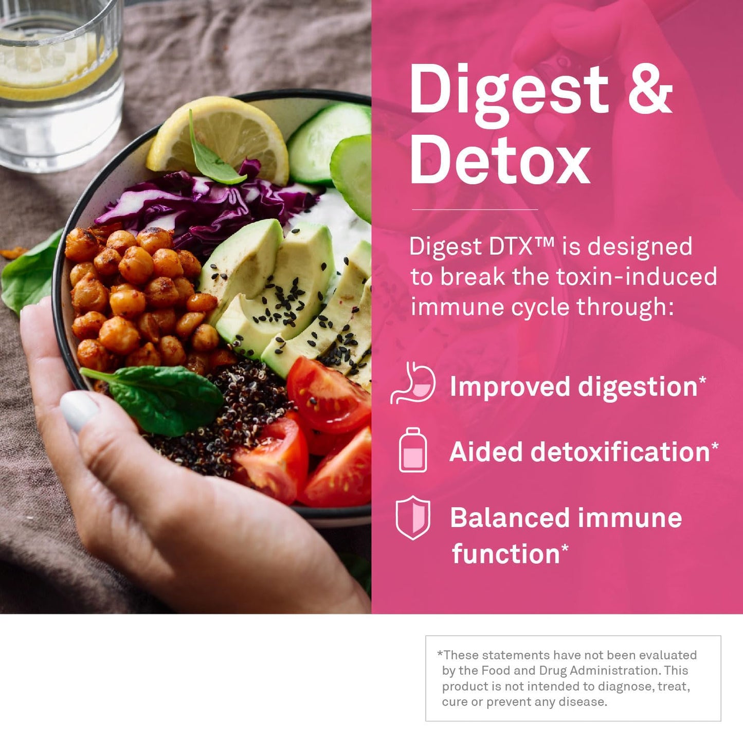 NeuroScience Digest DTX Digestive Enzyme & Immune Support, 60 Capsules