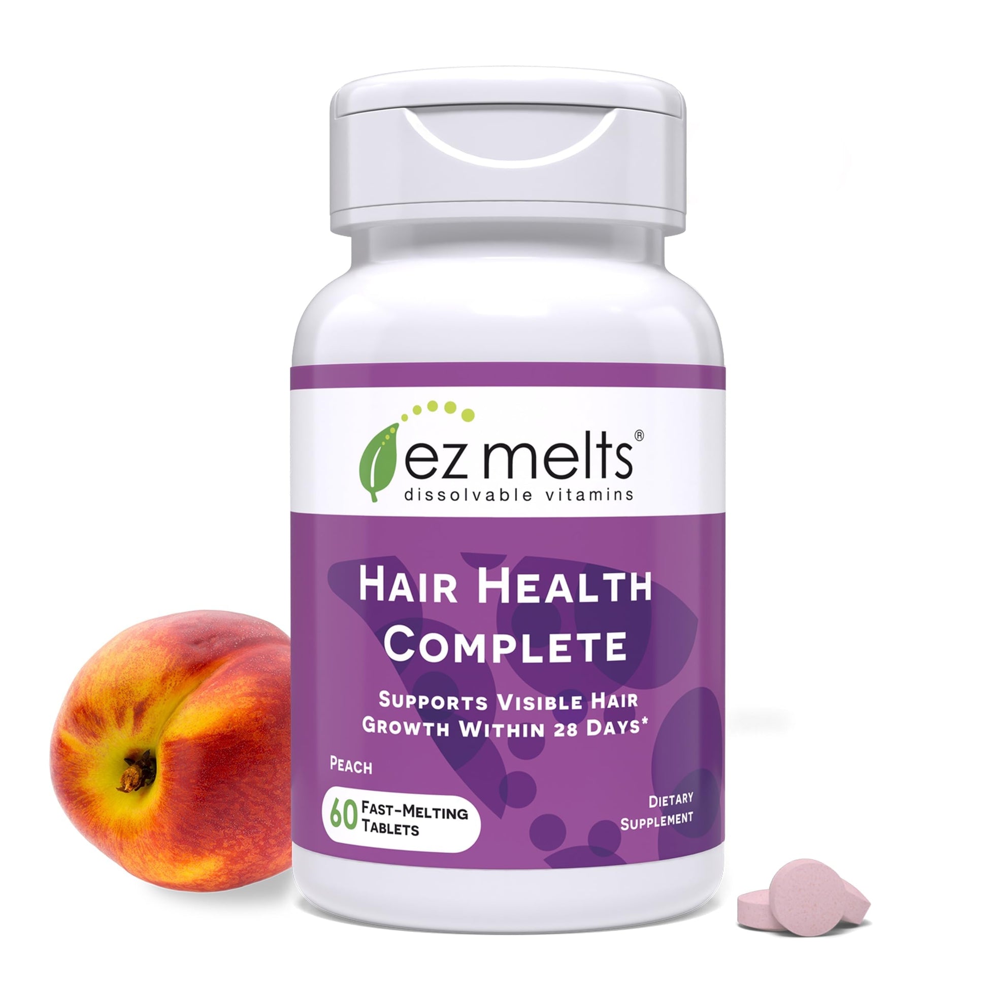EZ Melts Hair Health Complete Tablets, 60 Count