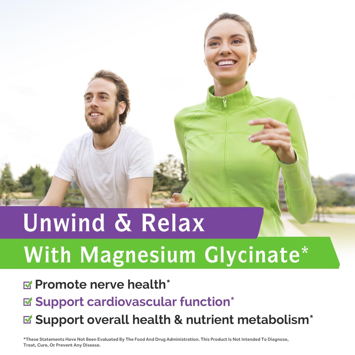 Innate Vitality Magnesium Glycinate 500mg Capsule, 120 Capsules