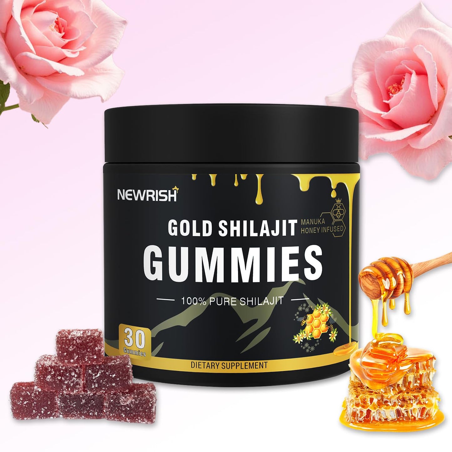 Newrish Shilajit Powder 30-Count