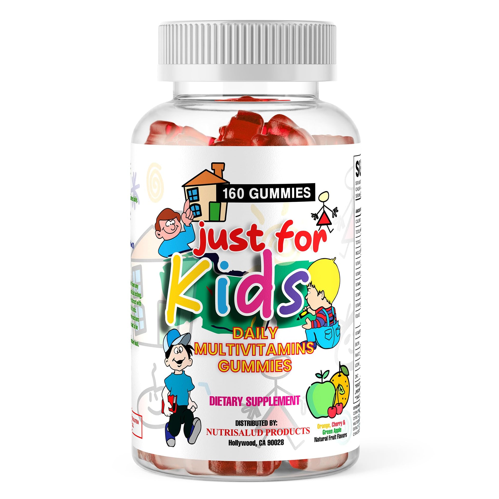 Nutrisalud Products Multivitamin Gummies Just for Kids 365 Gummies