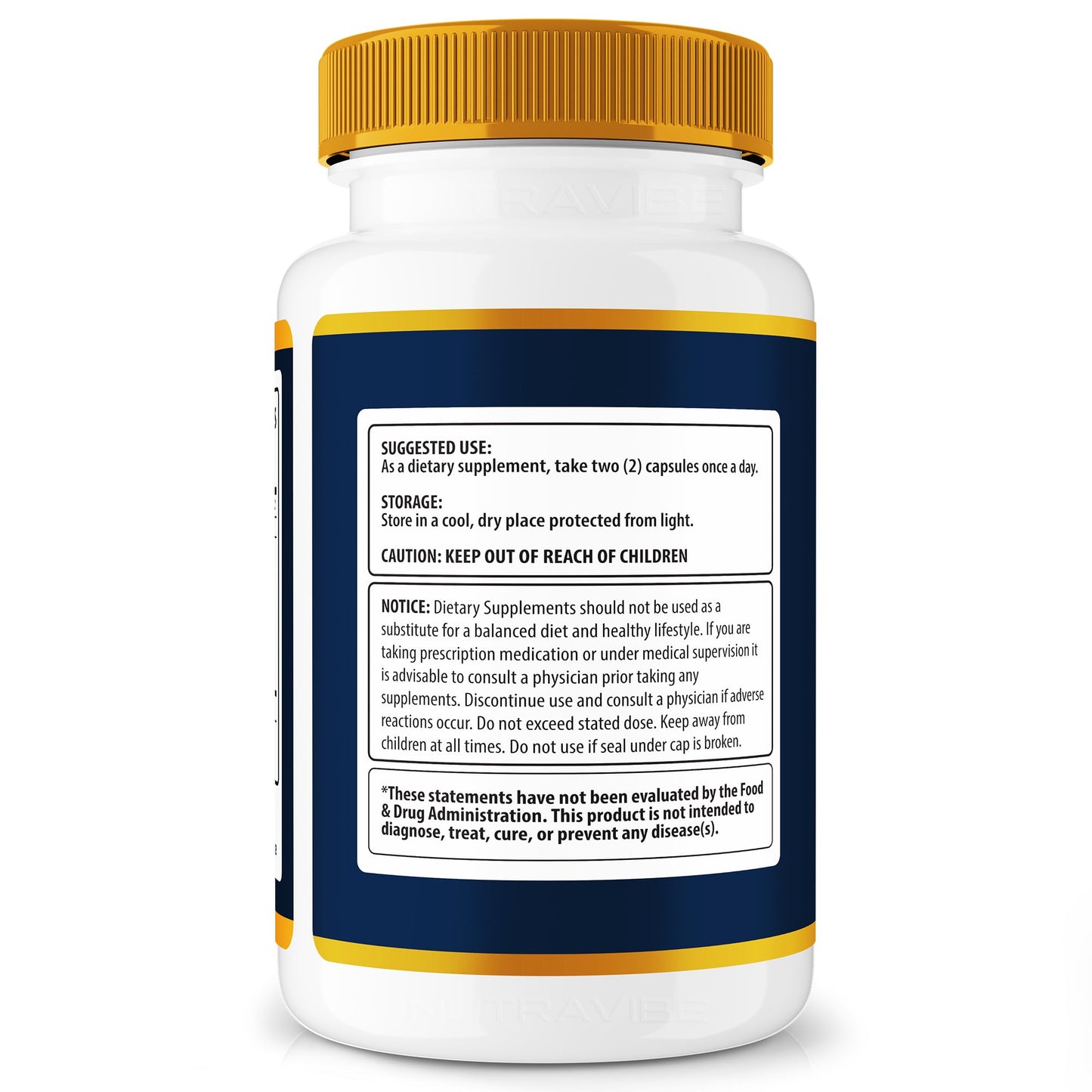 NutraVibe Iron Vision Capsules 120 Capsules