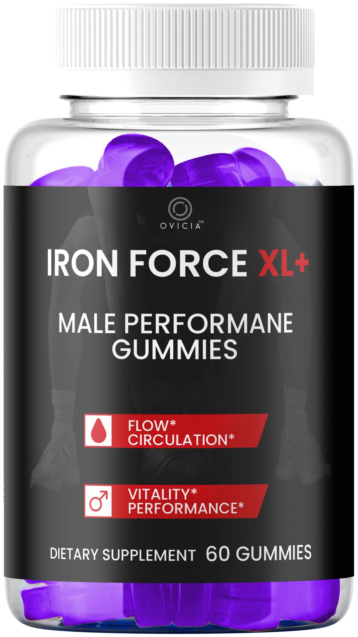 OVICIA Iron Force XL 60 Gummies