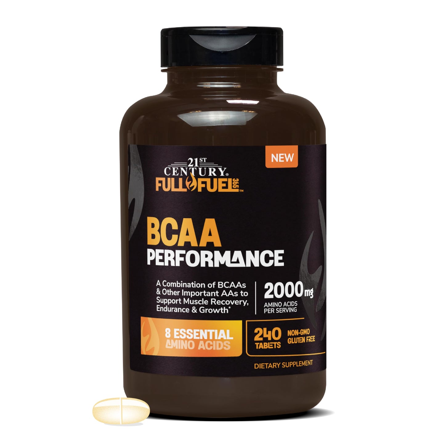 21st Century Full Fuel 365 BCAA Performance Tablets, 240