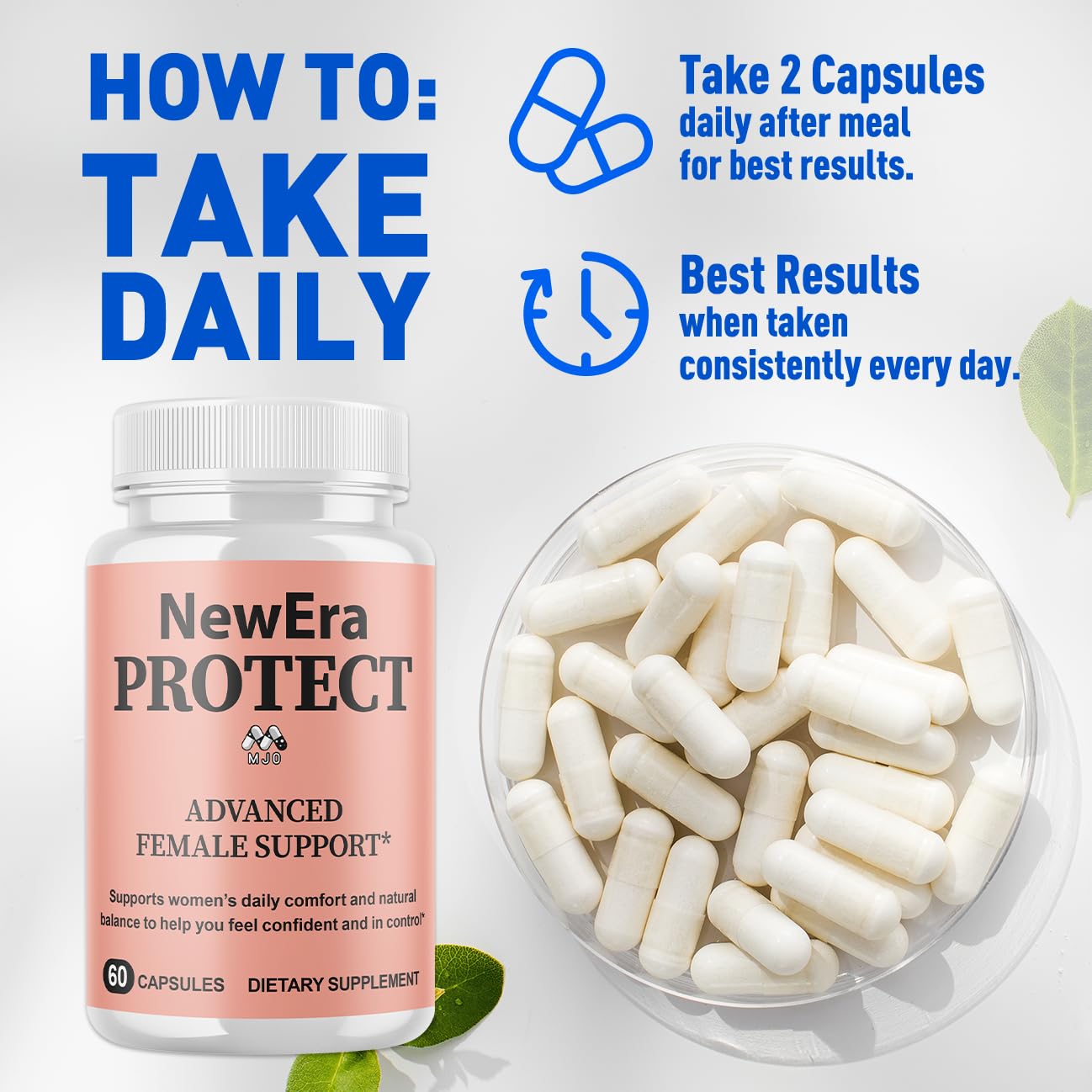 MJO New Era Protect Capsules, 120 Capsules