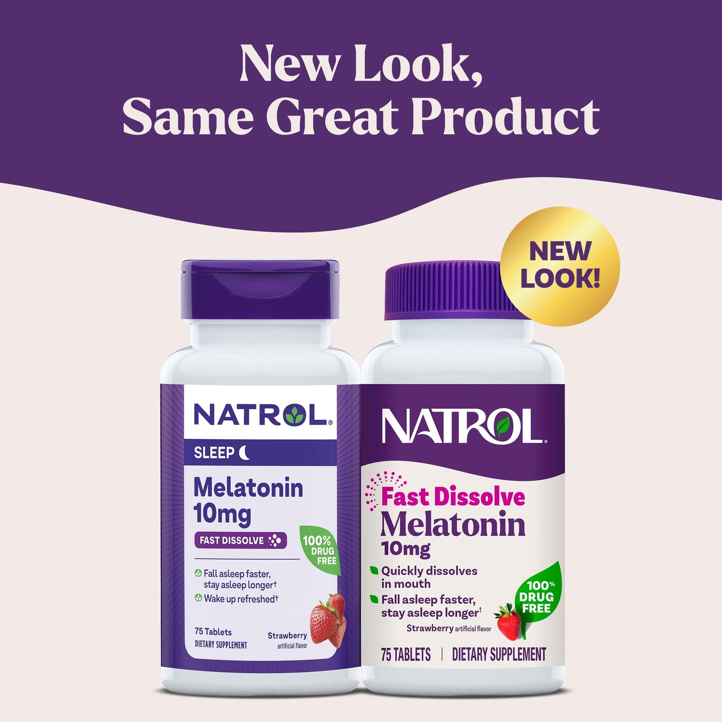 Natrol Melatonin 10mg Fast Dissolve Tablets, 75 Tablets