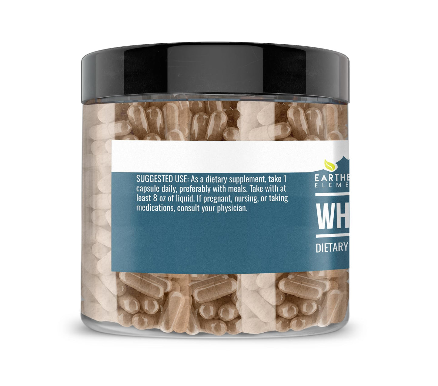 Earthborn Elements White Peony Root Capsules 200 Capsules