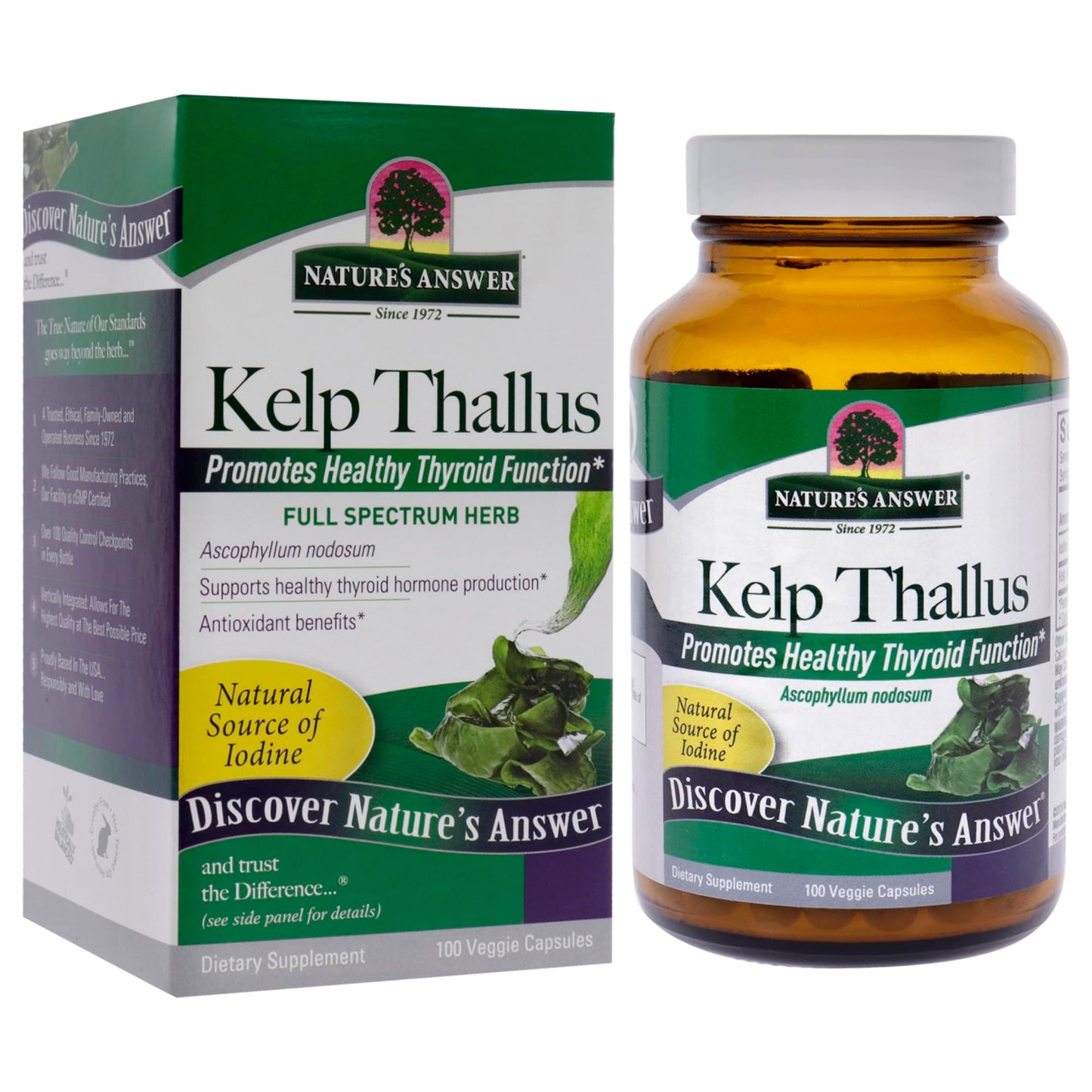Nature's Answer Kelp Thallus Capsule 100
