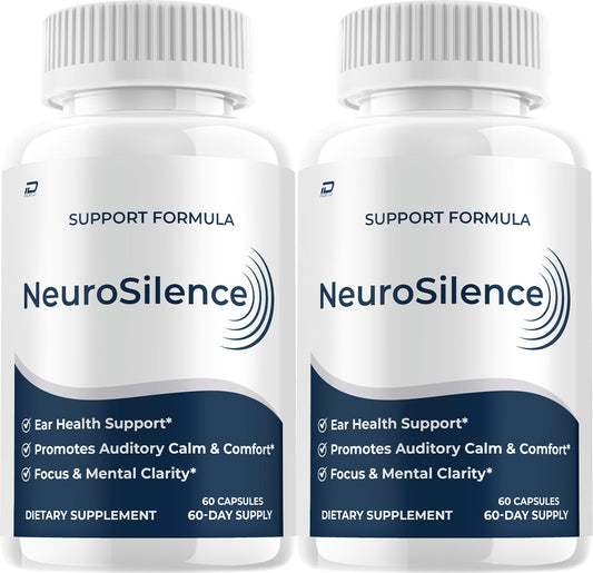 Indelo NeuroSilence Advanced Formula Supplement Capsules, 120 Capsules