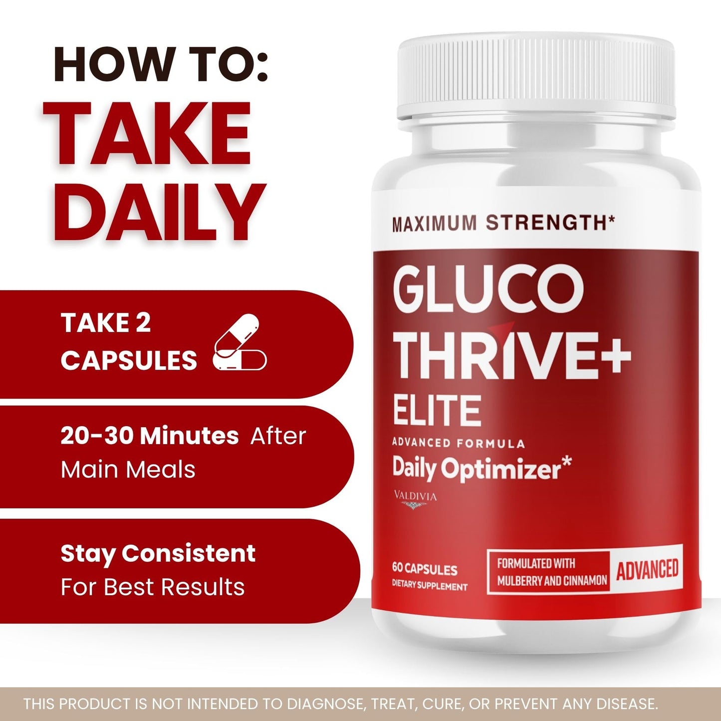 Valdivia GlucoThrive 60 Capsules