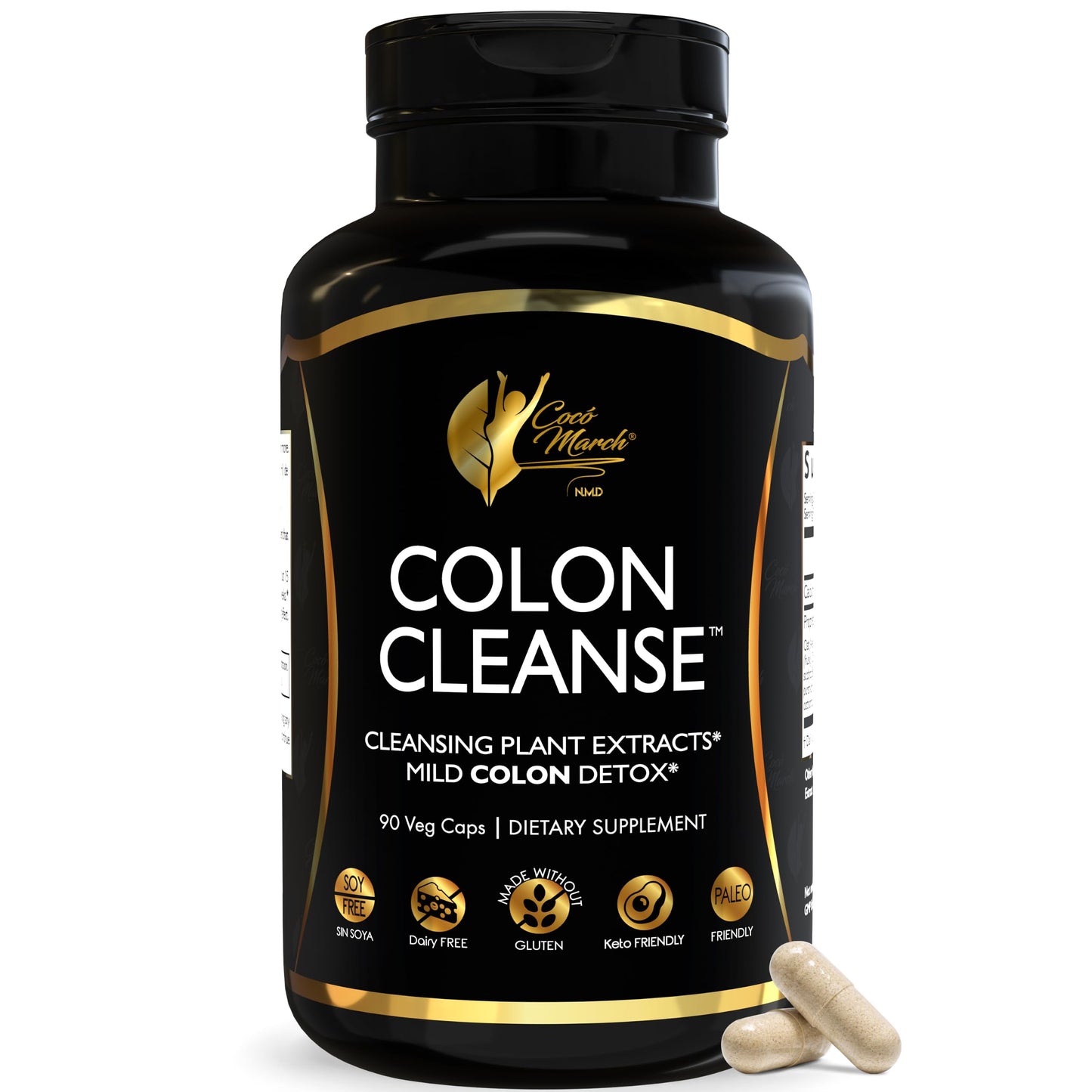 Cocó March N.M.D Colon Cleanse Capsule 60 Count