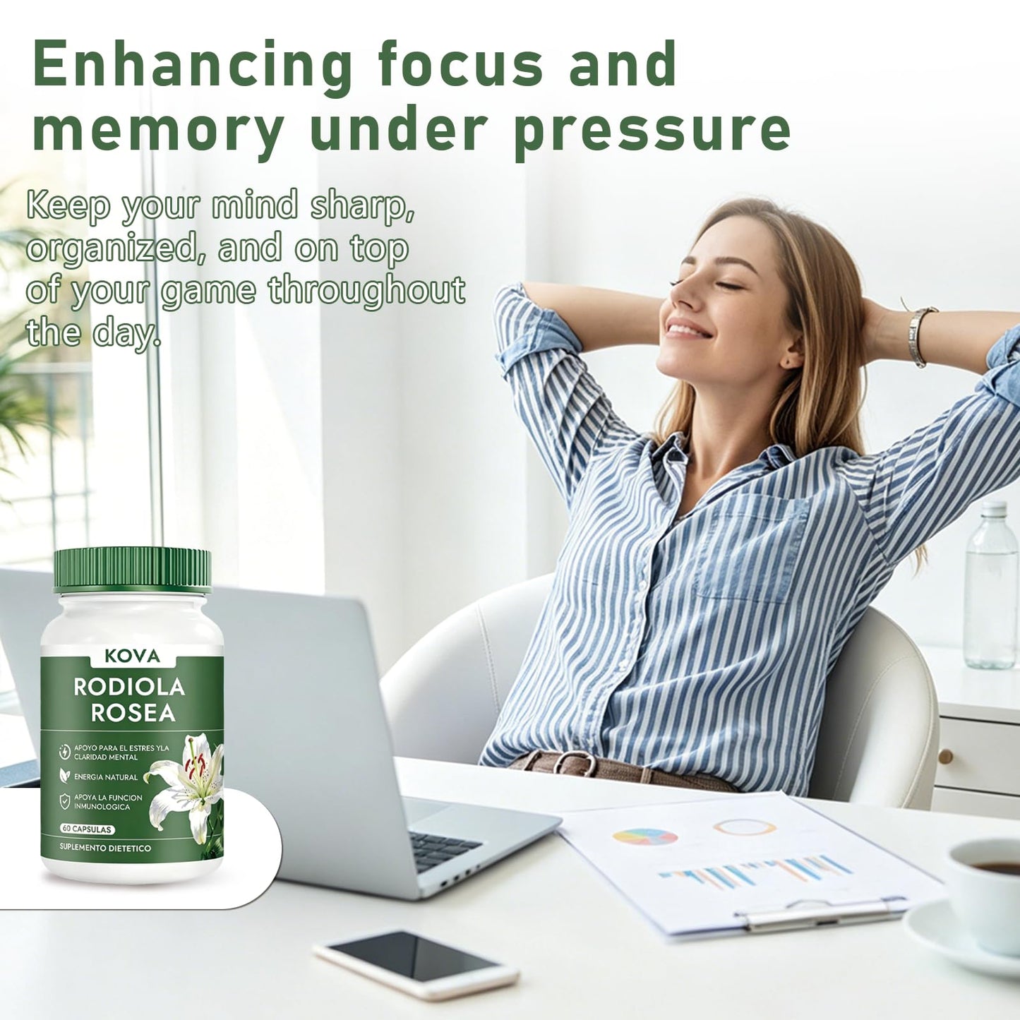 Lwefao Rhodiola Rosea Capsule 60 Capsules