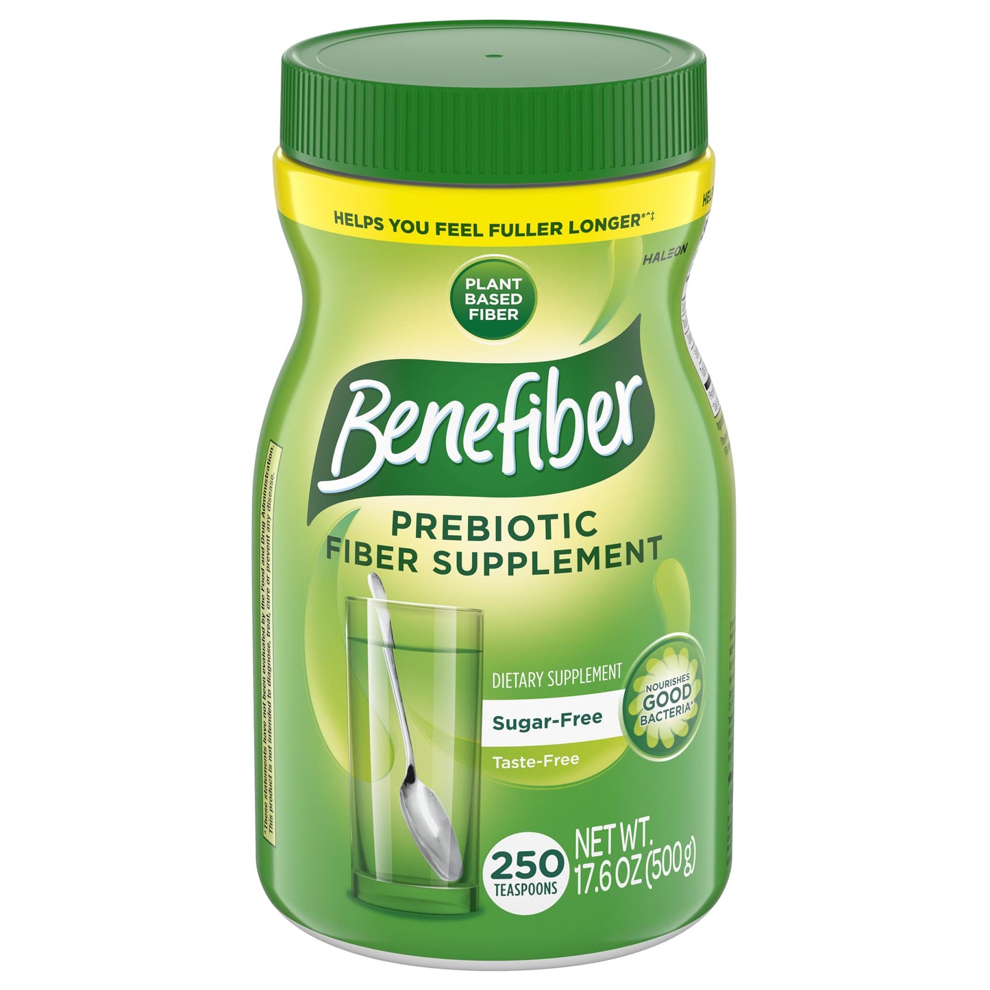 Benefiber Daily Prebiotic GLP-1 Friendly Fiber Supplement Powder, 17.6 Ounces