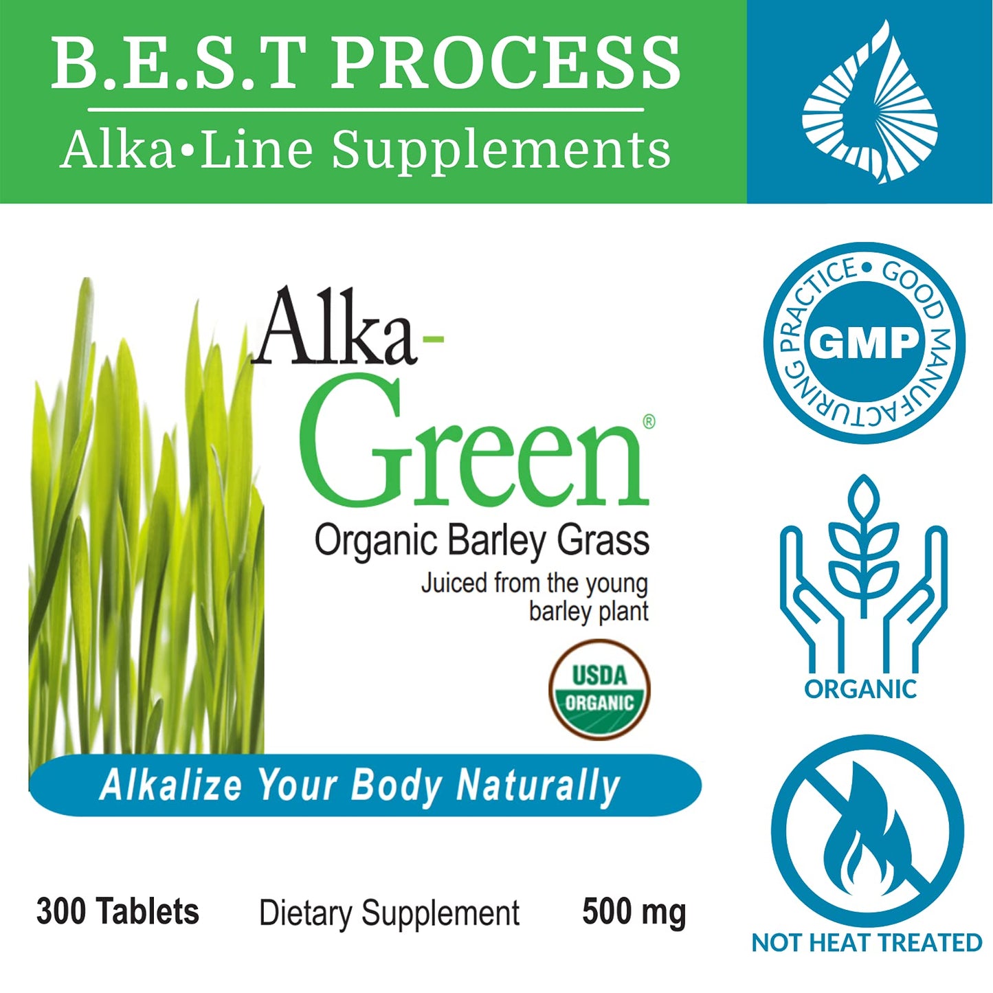Morter HealthSystem Alka-Green Tablets, 3 Pack