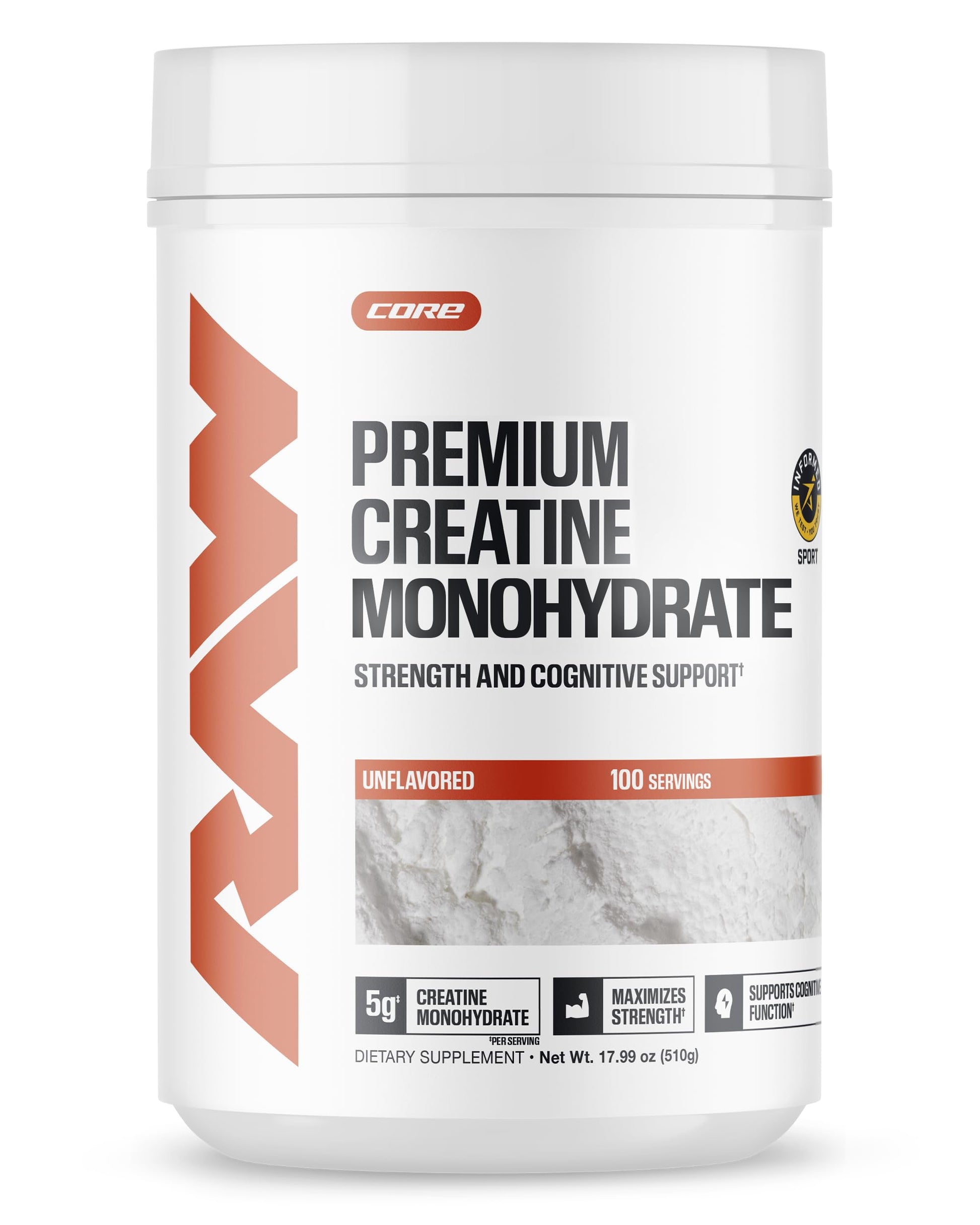RAW Creatine Monohydrate Powder 17.64