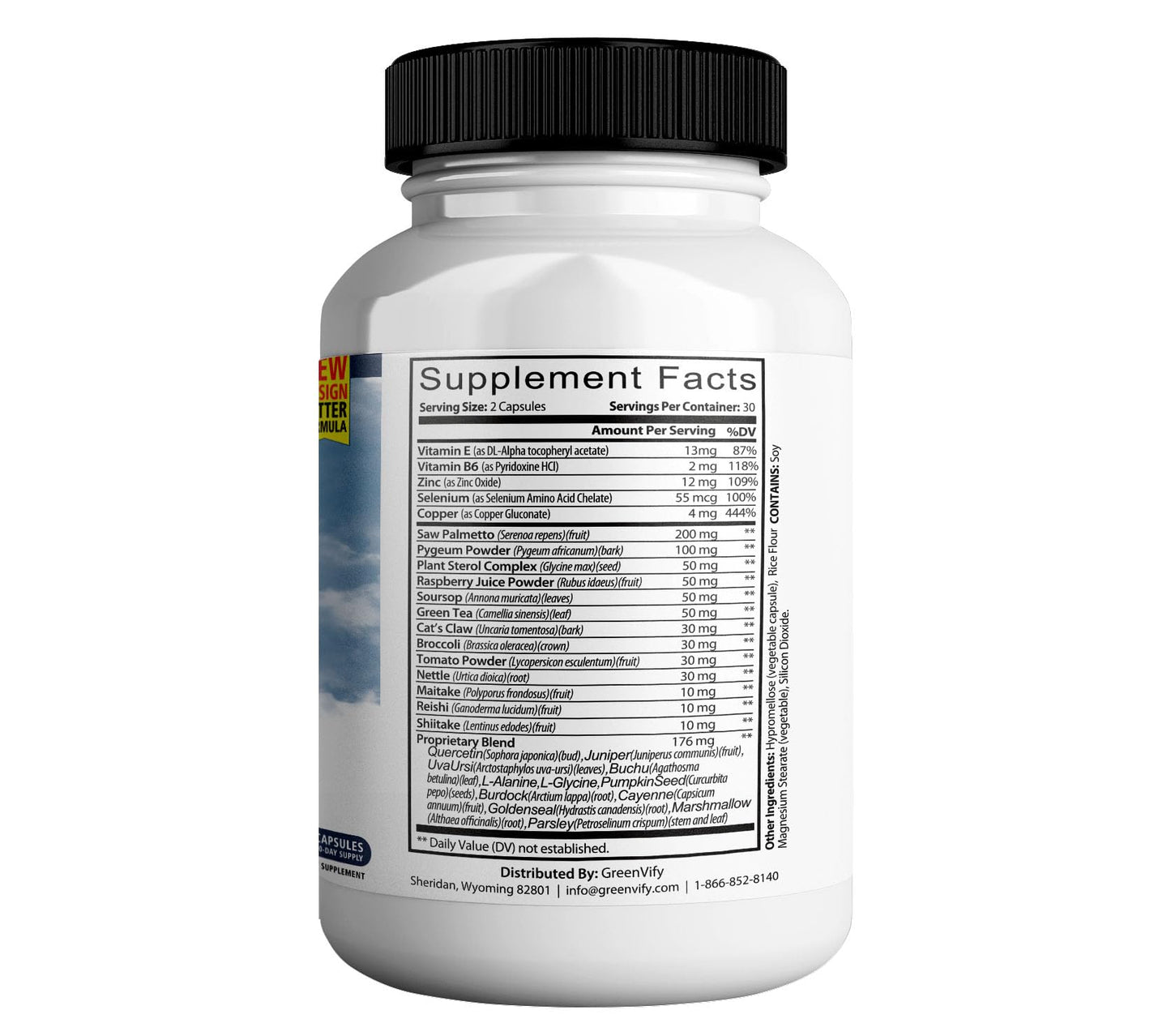 GREENVIFY Prostate Response 60 Capsules