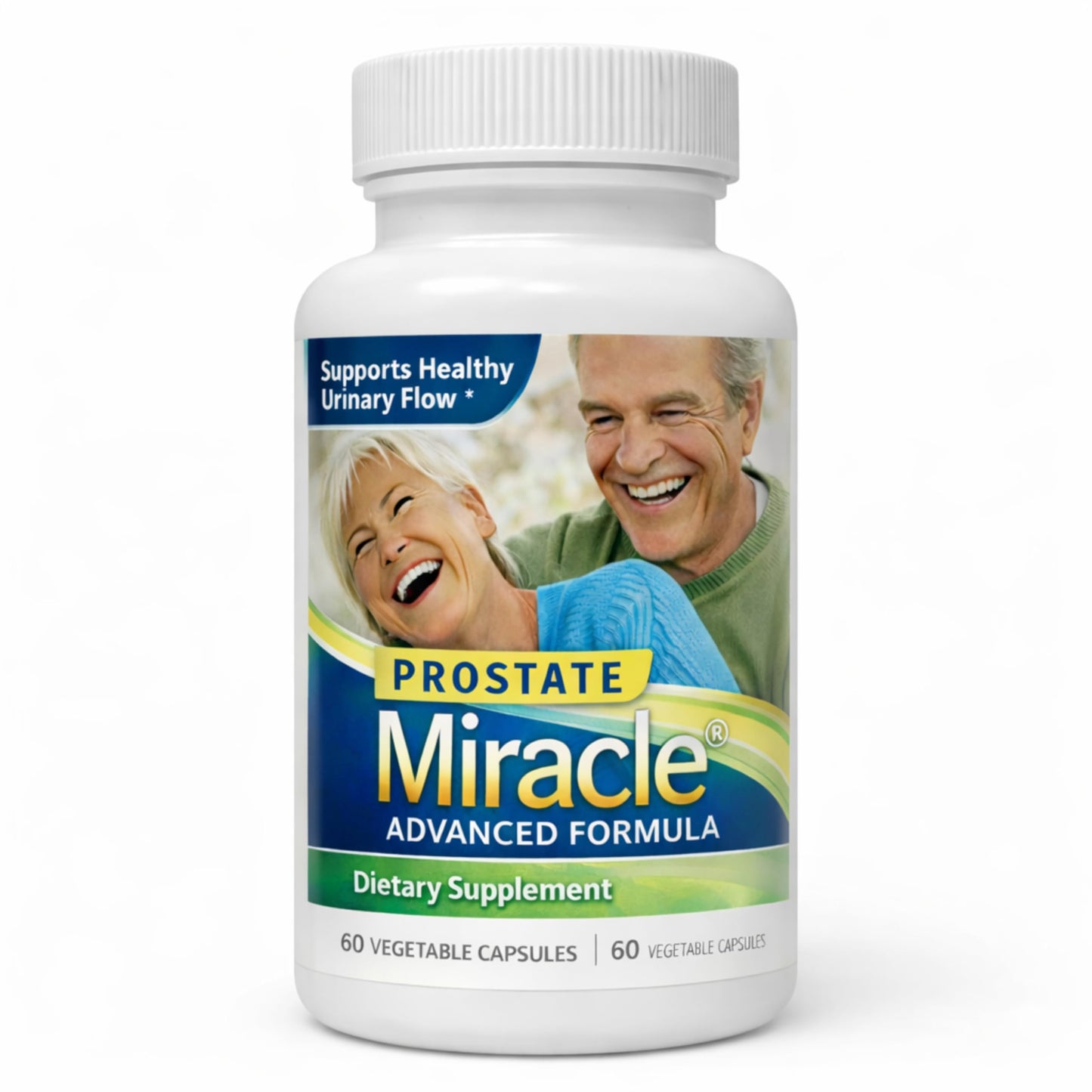 NHS Global Prostate Miracle Advanced Formula Beta Sitosterol Prostate Supplement for Men Capsule 60 Count