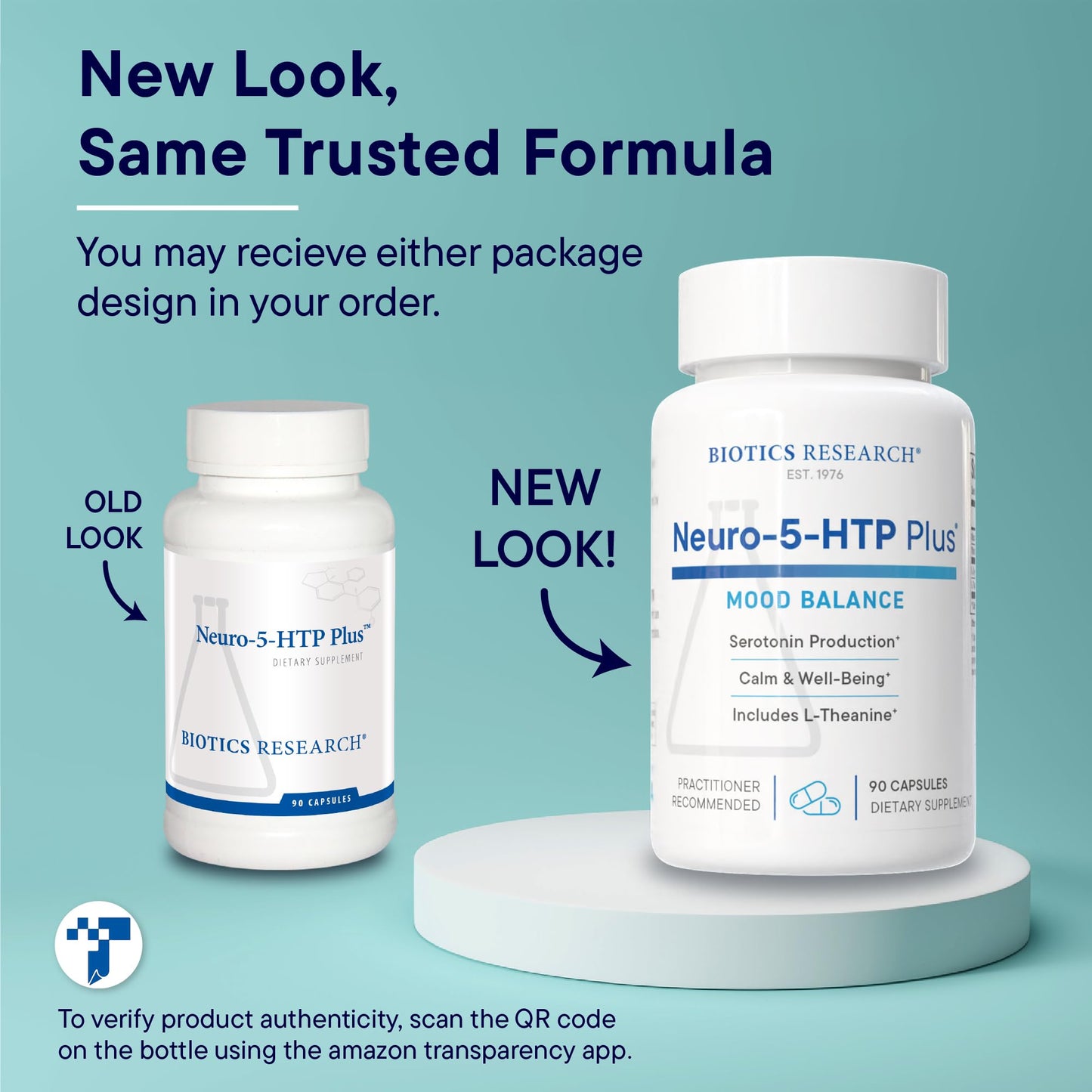 Biotics Research Neuro 5 HTP Plus Neurological Support Capsules 90 Count