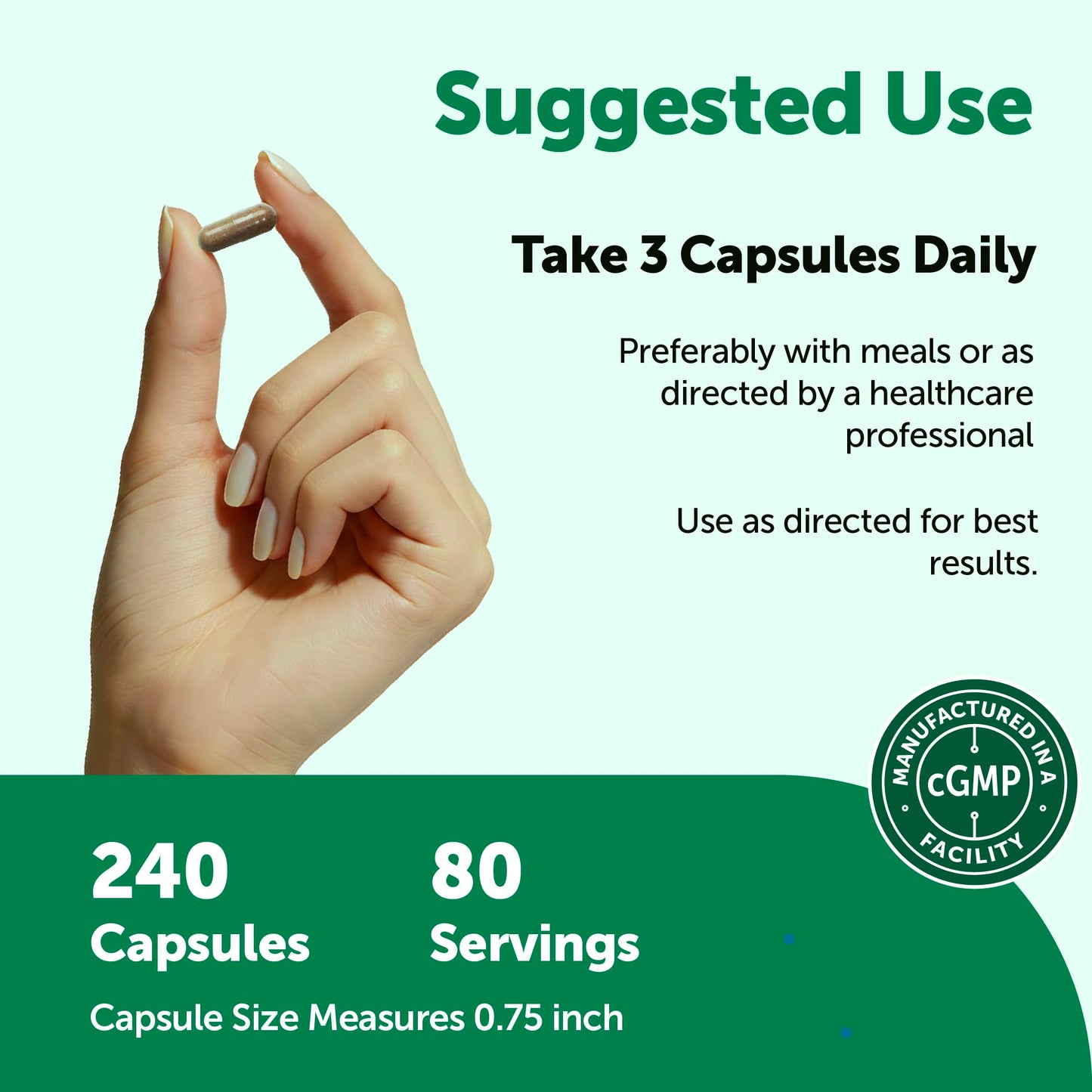 Micro Ingredients Rhodiola Rosea Supplement Capsule 240 Count