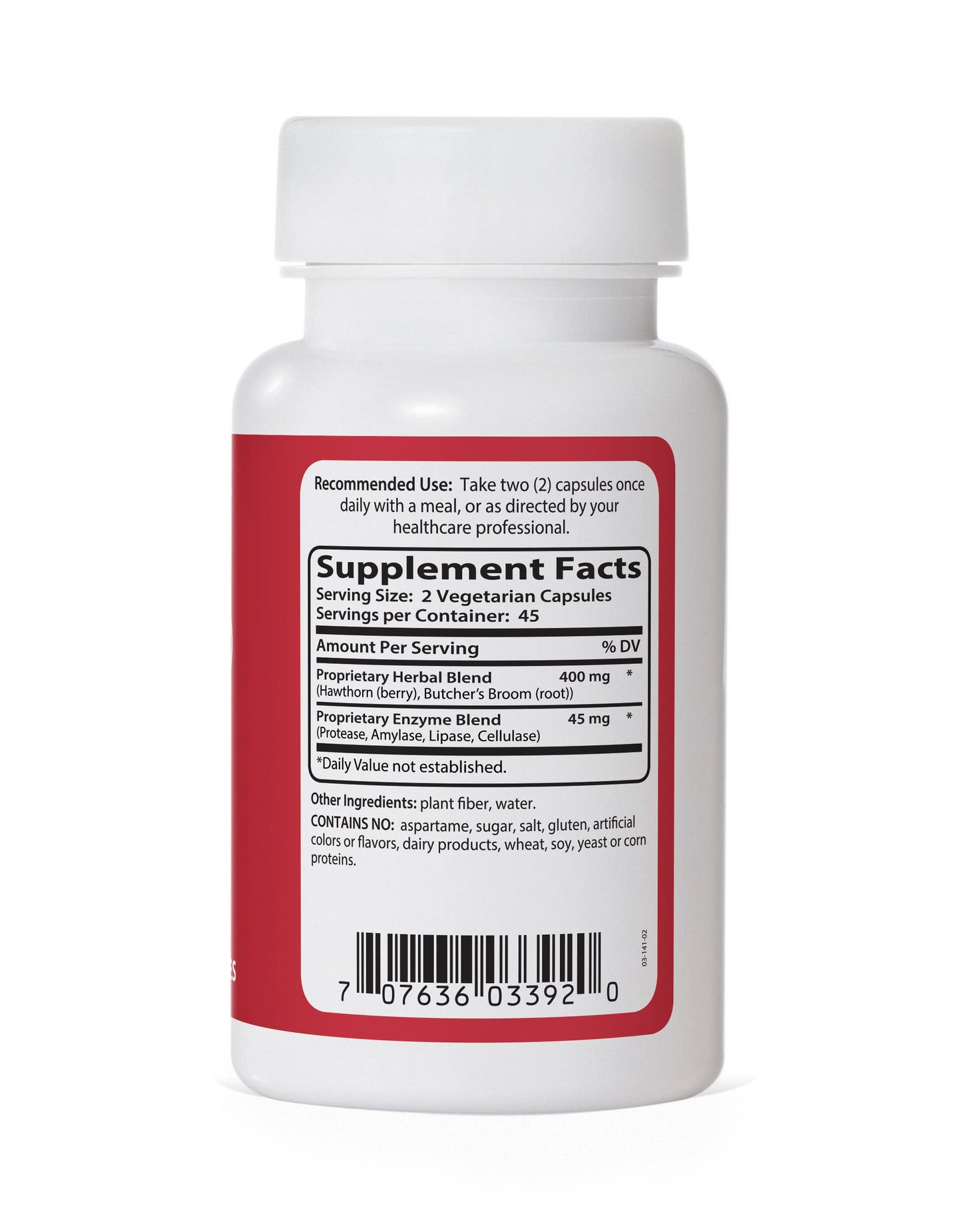 NESS Enzymes Formula 701 Circulatory Support 90 Capsules