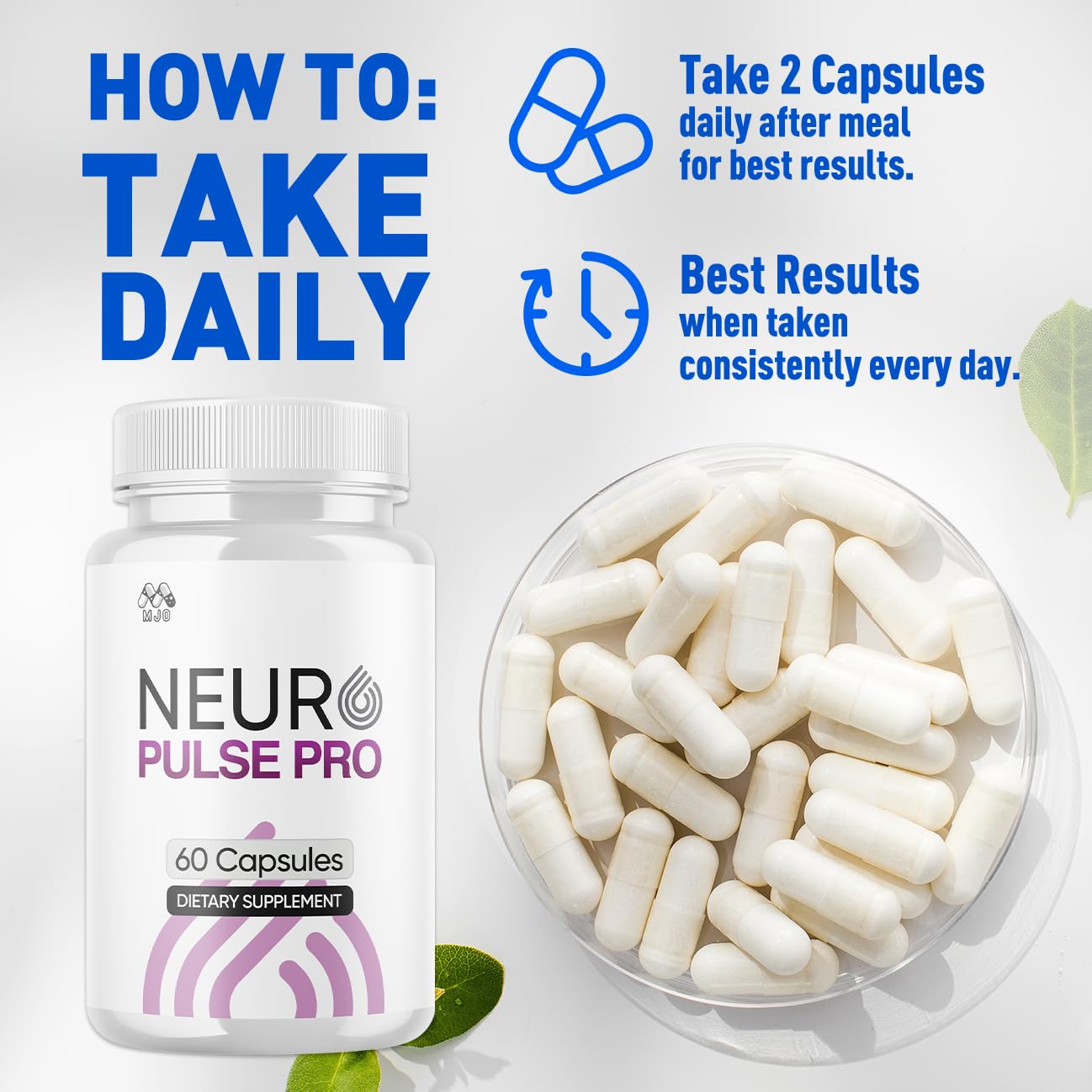 MJO Neuro Pulse Pro, 60 Capsules