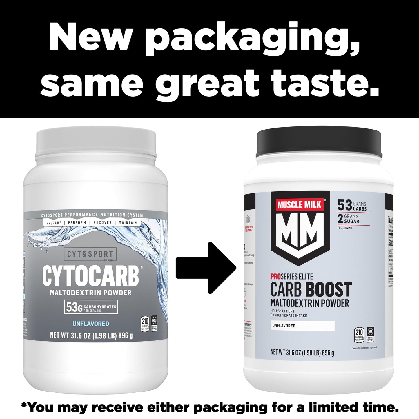 Muscle Milk Carb Boost Maltodextrin Powder Unflavored 31.7 oz