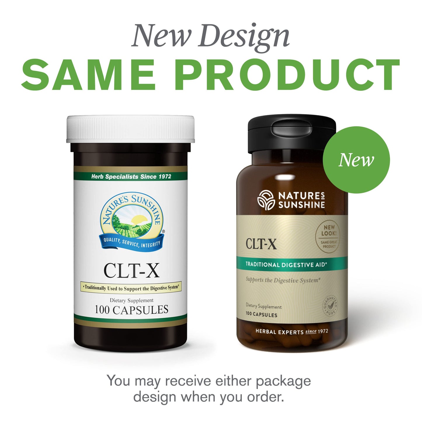 Nature's Sunshine CLT-X Capsules 100 Count