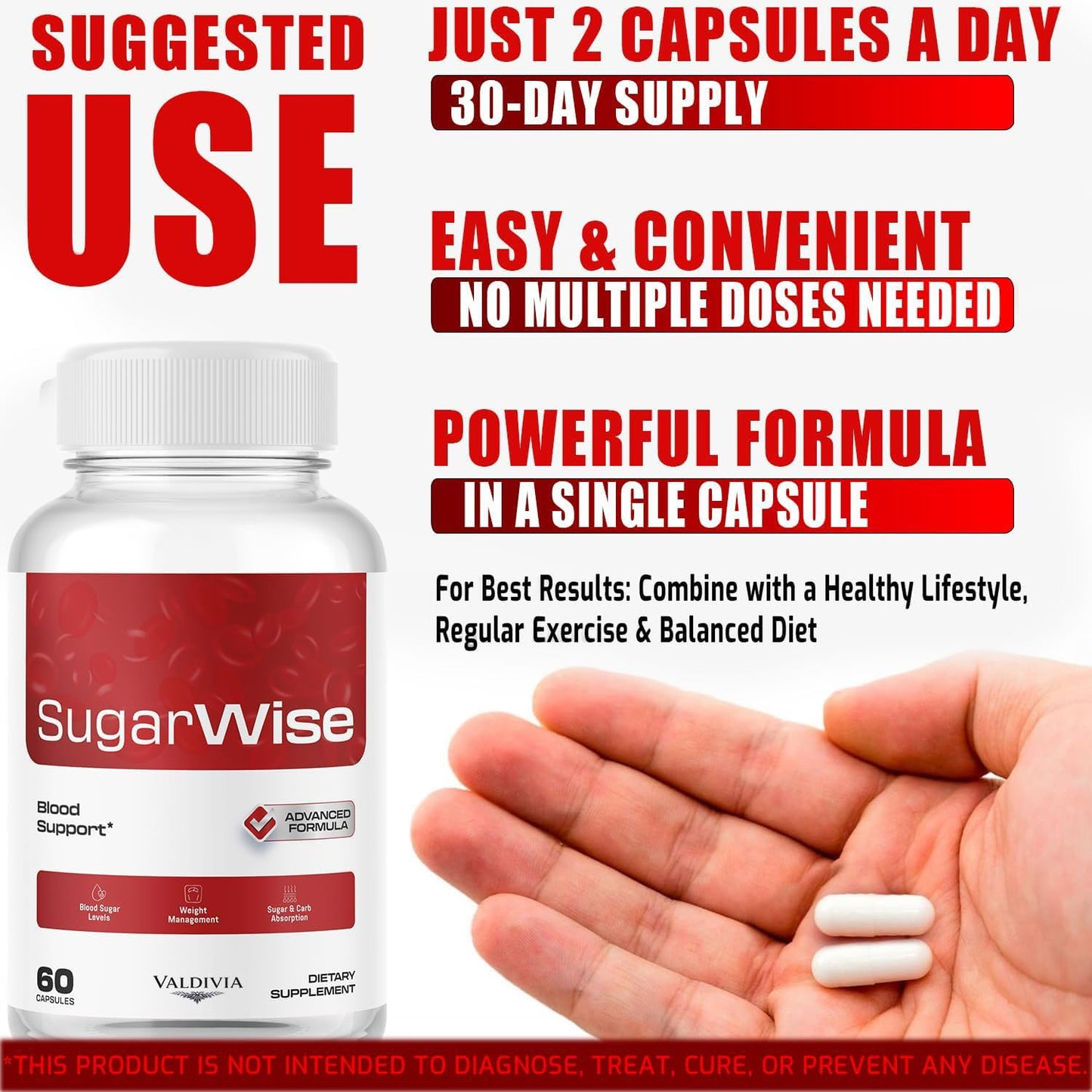 Valdivia Sugar Wise 300 Capsules