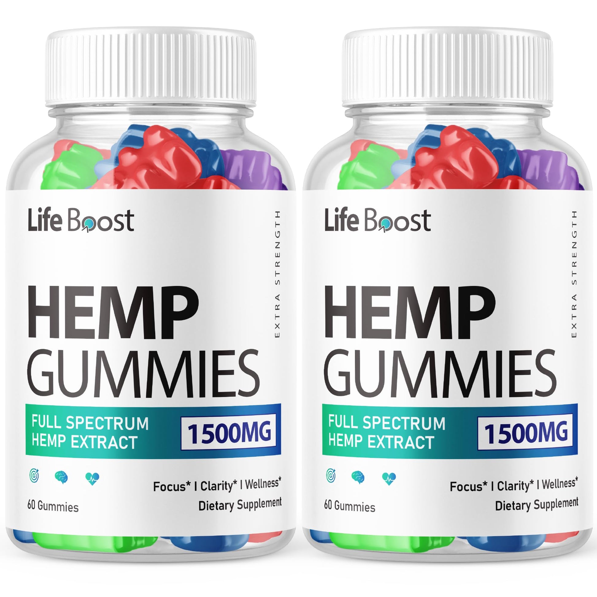 Purvia Hemp Gummies Advanced Strength Performance Hemp Blend Formula, Gummy, 120 Gummies
