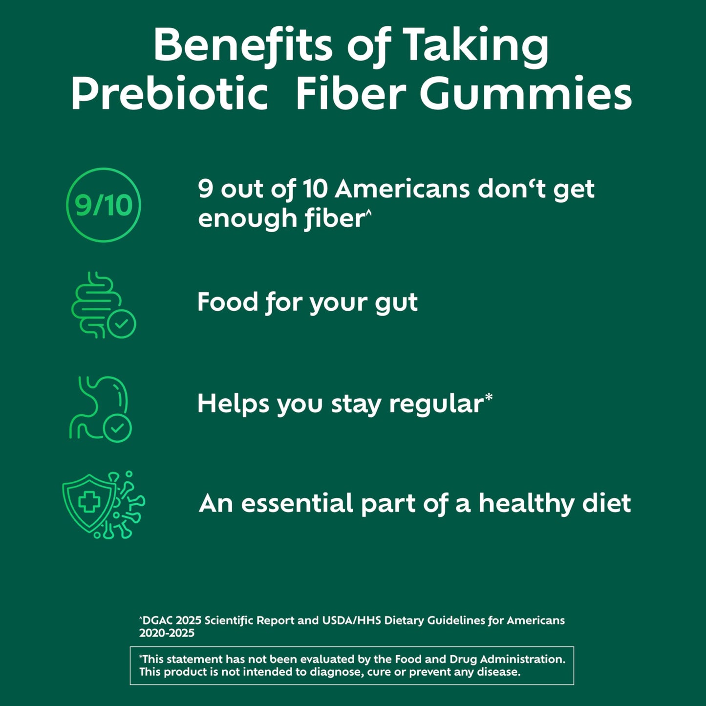 Benefiber Prebiotic Fiber Supplement Gummies 126 Count