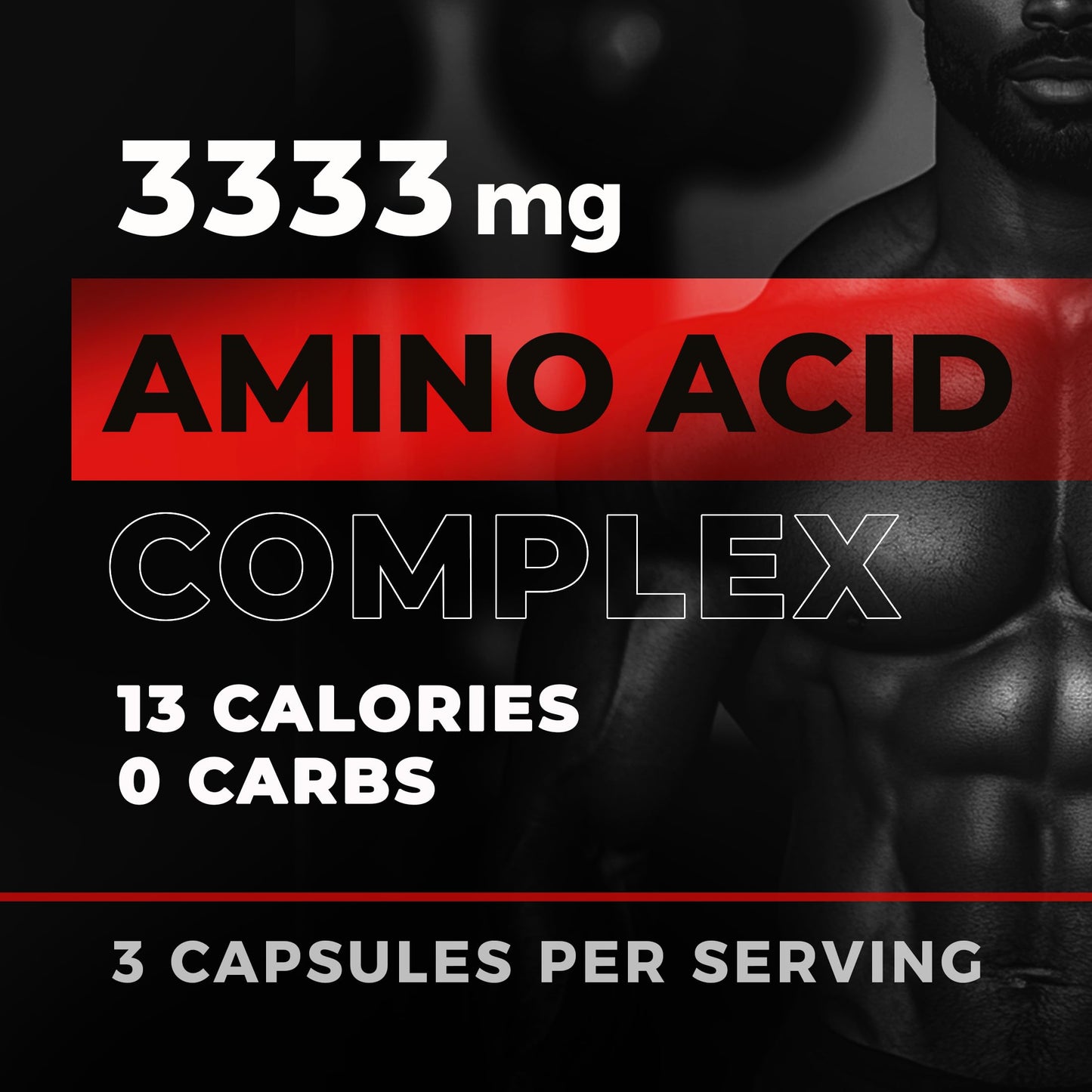 NAR LABS Real Amino Acid Complex 333 Capsules
