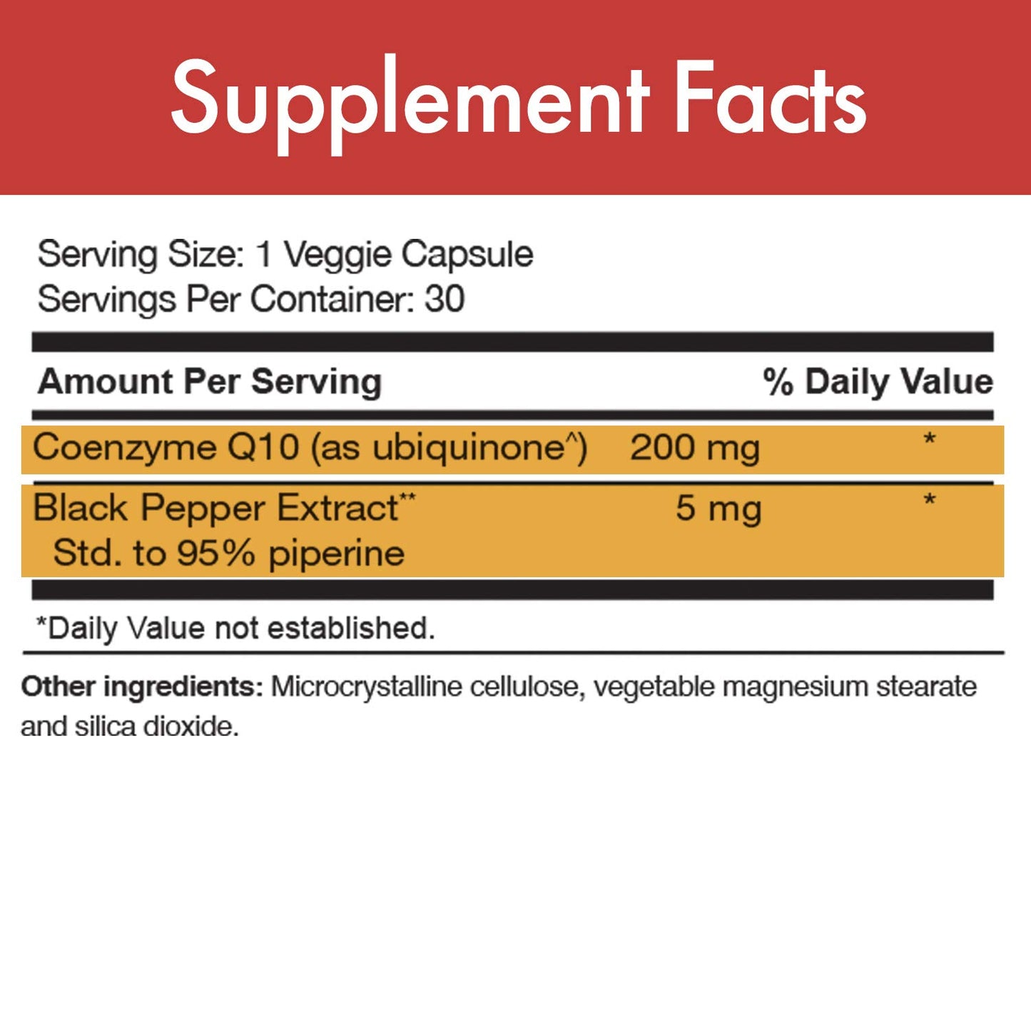 Stop Aging Now MAX-Q10 CoQ10 200 mg Capsules, 30 Count