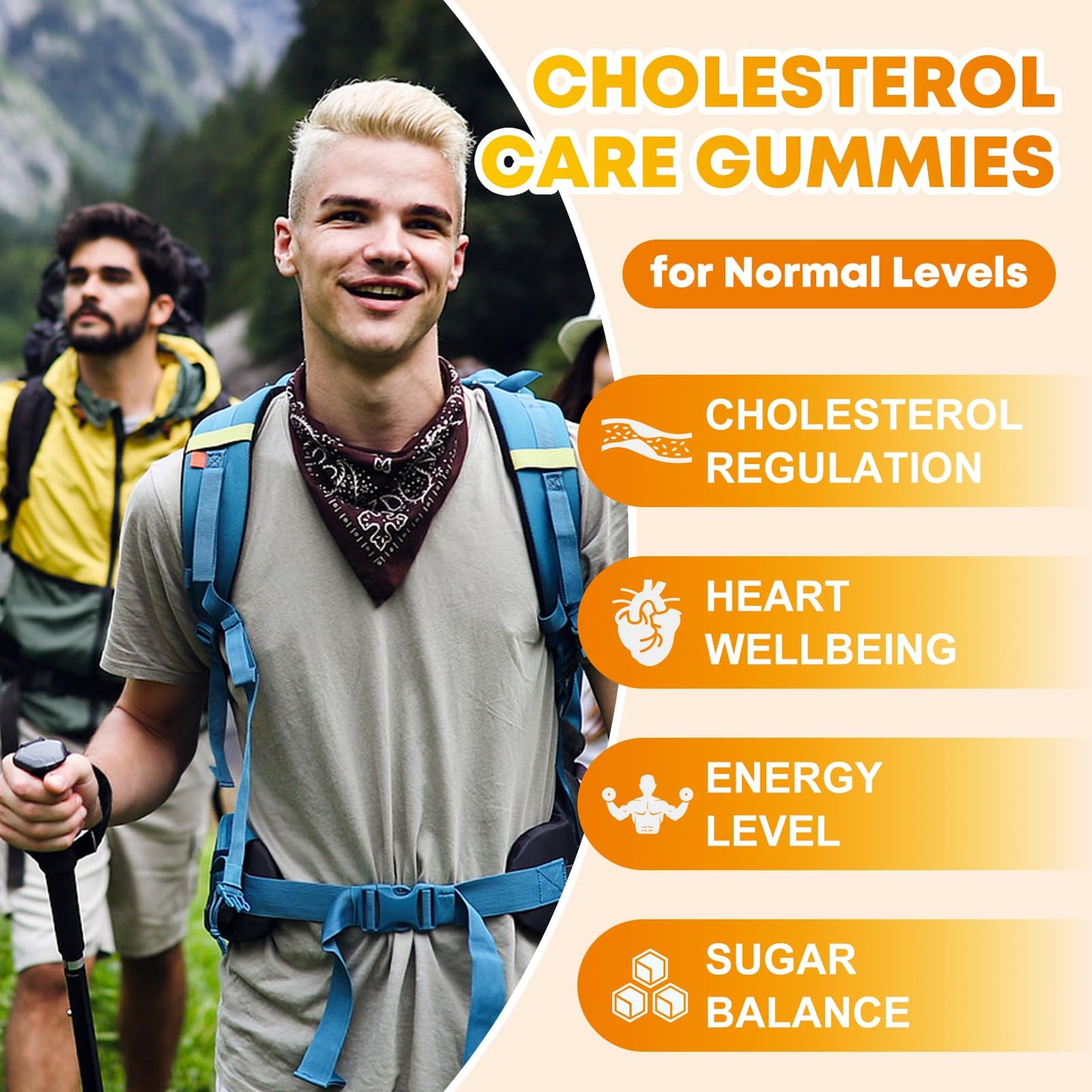YANLUOBO Cholesterol Complex Gummies 60 Count