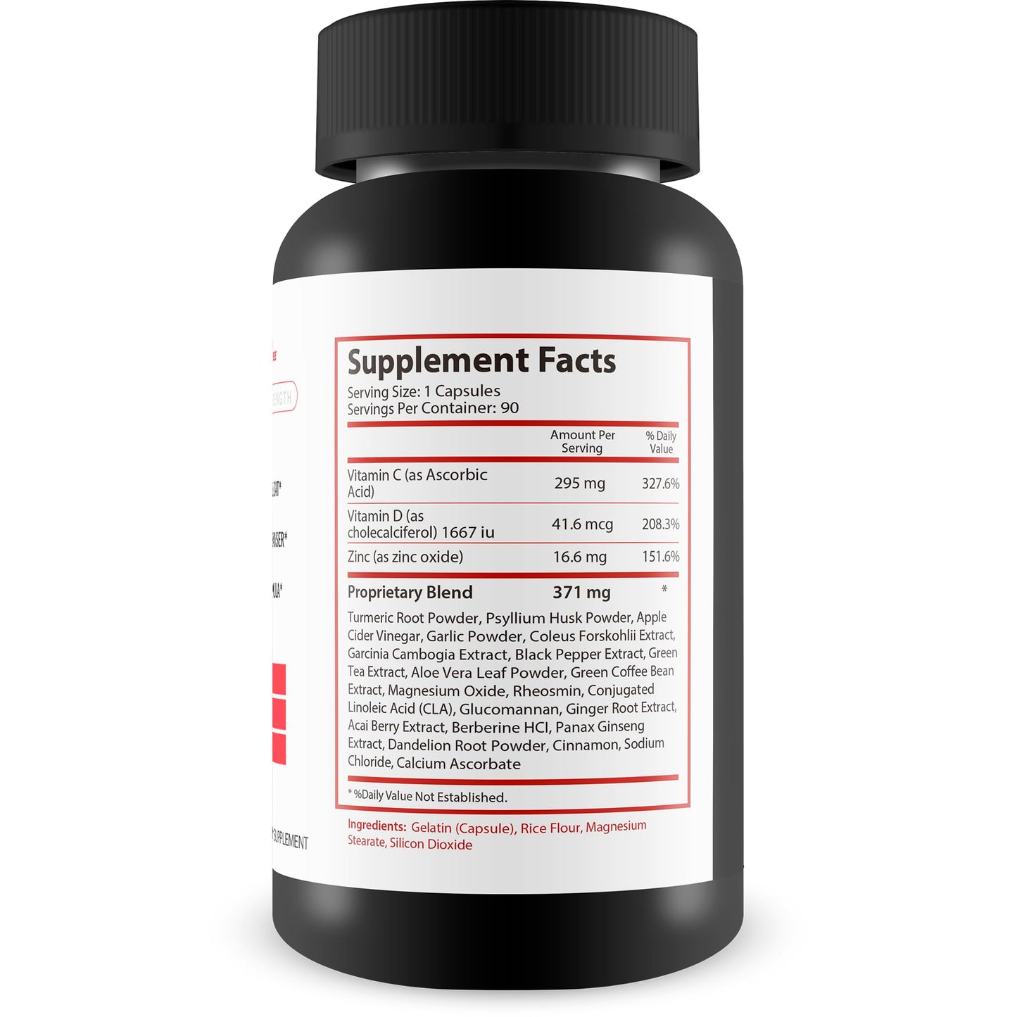 Generic 90 Day Keto + ACV Luxe Detox Cleanse Capsule, 90 Count