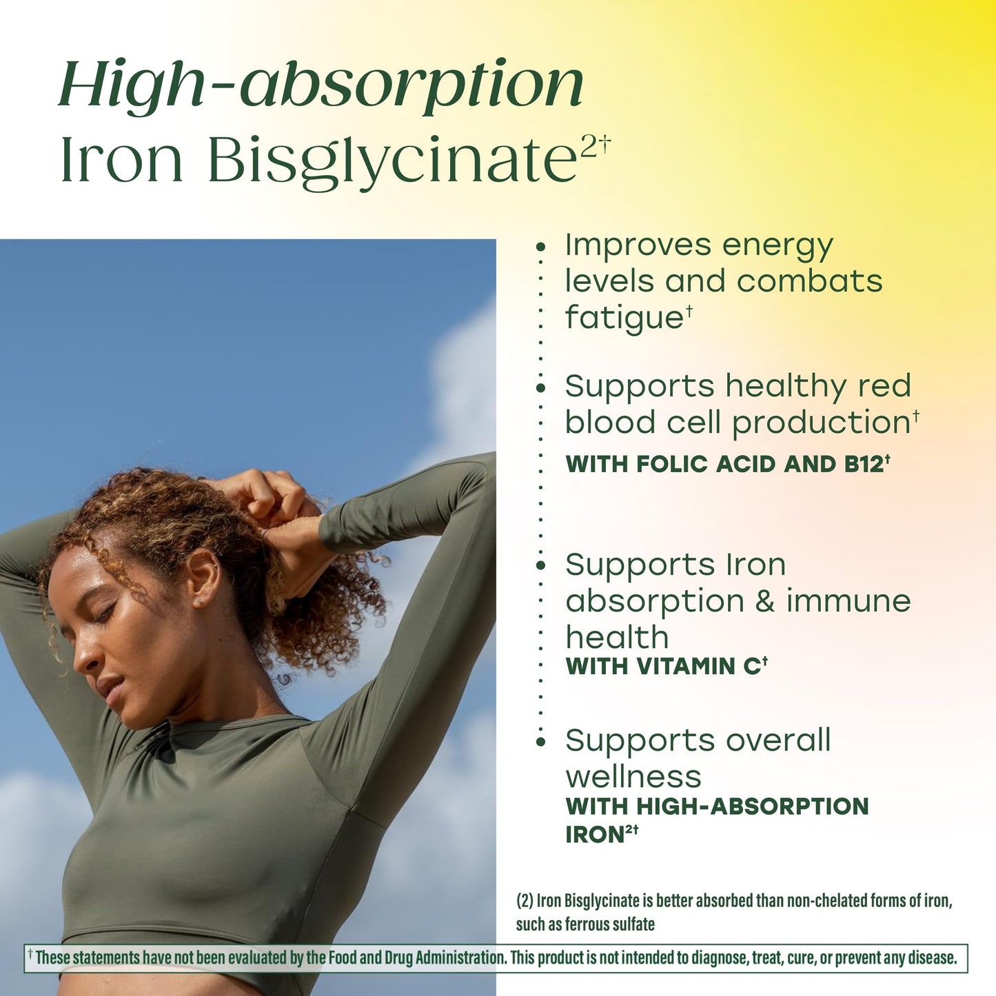 MegaFood Blood Builder Iron Supplement 72 Tablets