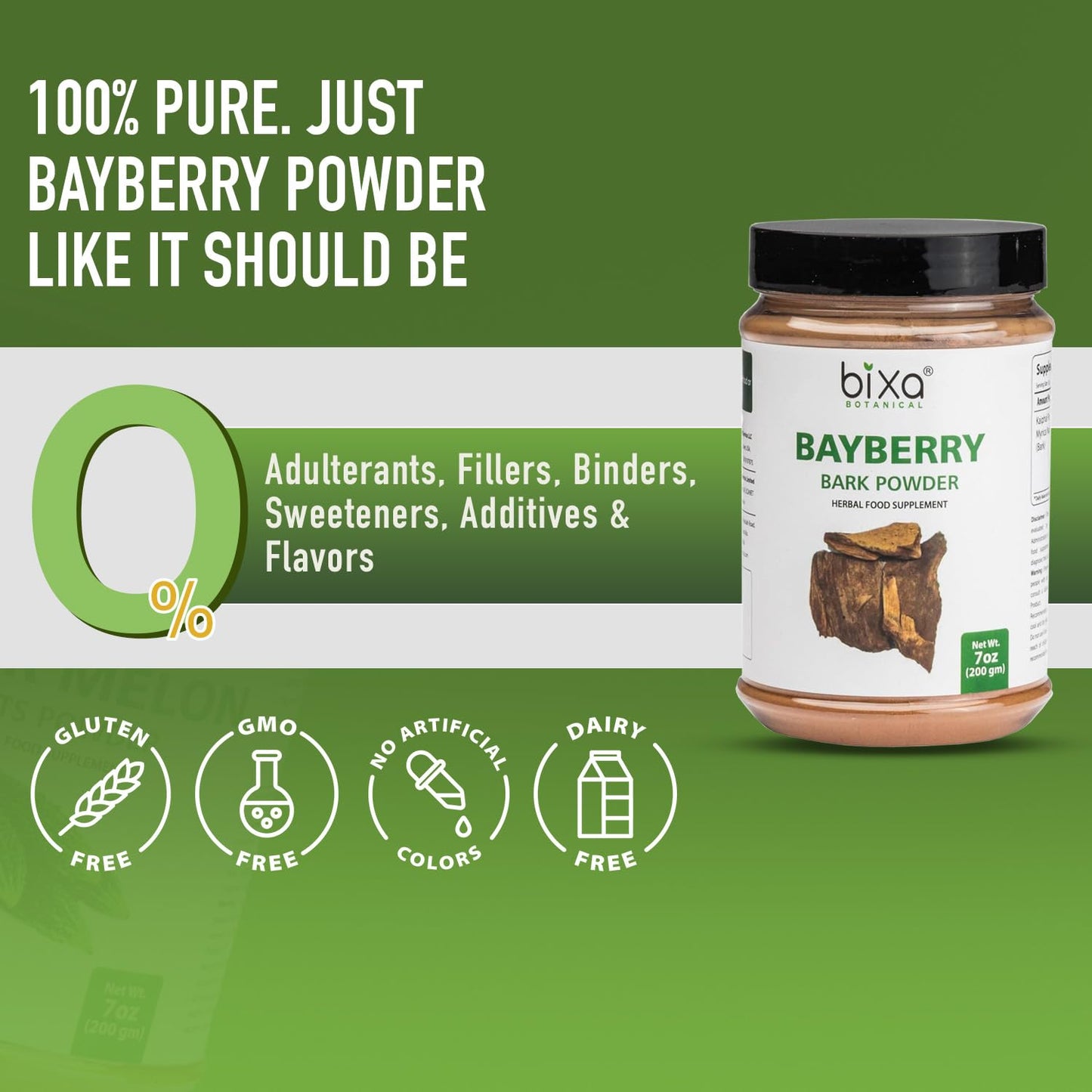 bixa BOTANICAL Bayberry Powder 7 oz