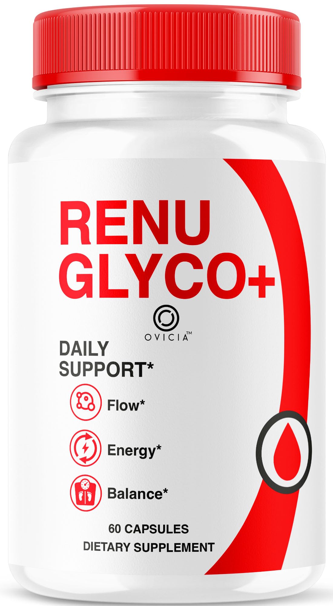 OVICIA Renu Glyco Capsules, 60 Count