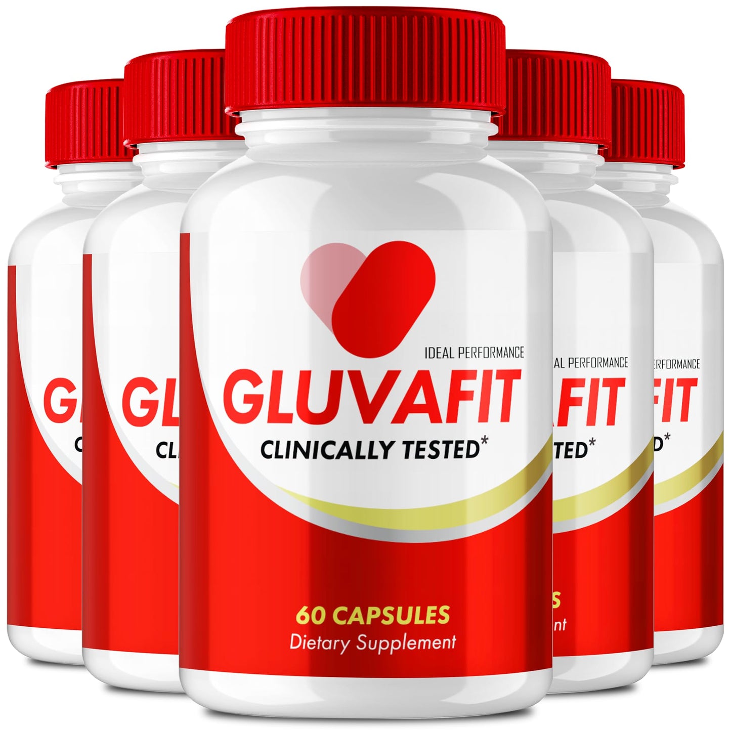 IDEAL PERFORMANCE Gluvafit Advanced Blood Formula Capsules, 300 Capsules