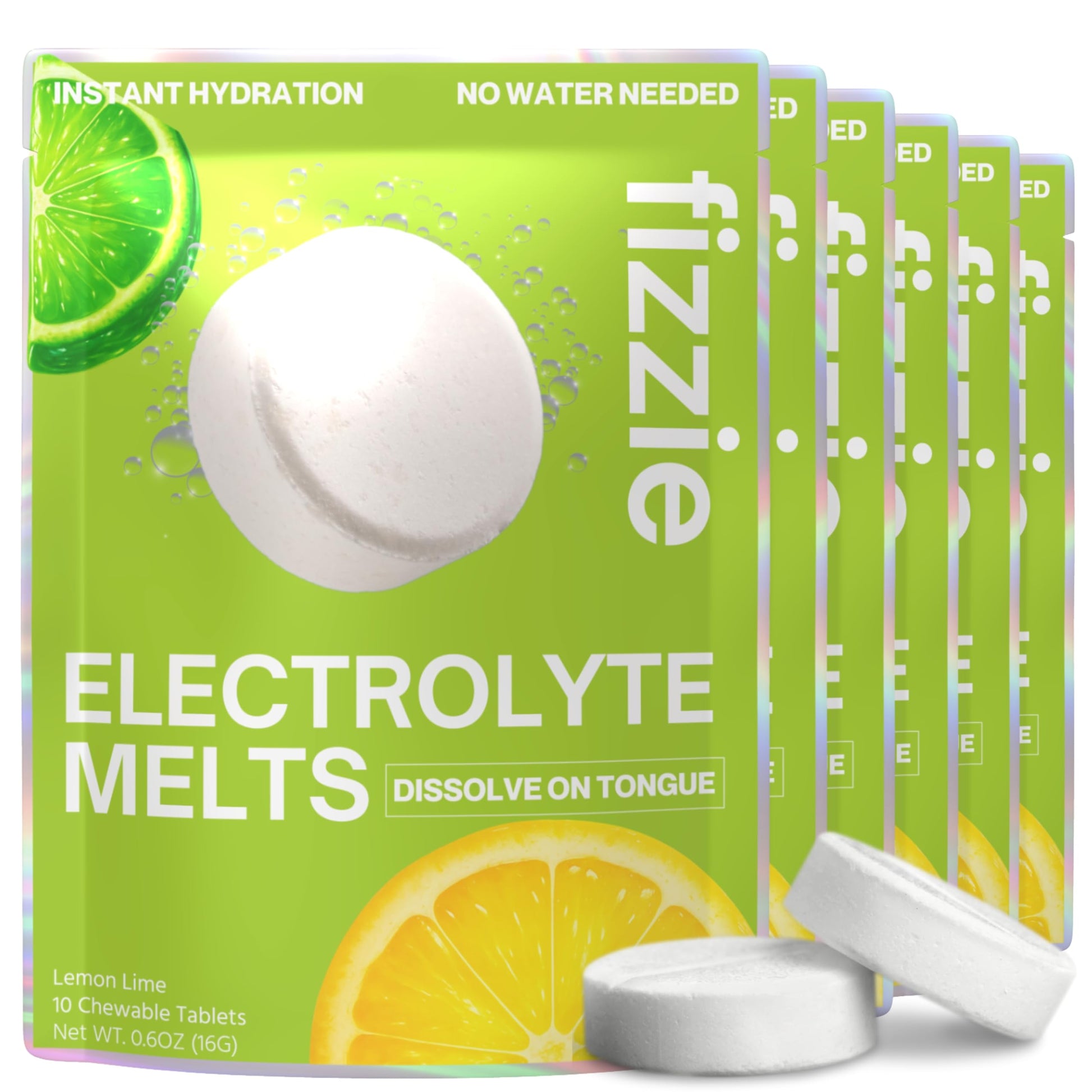 Nutri Chews Fizzie Electrolyte Tablets Chewable, 60 Tablets