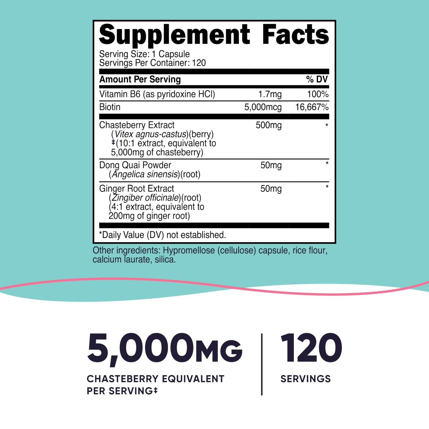 Nutricost Chasteberry Extract Capsules 120 Count