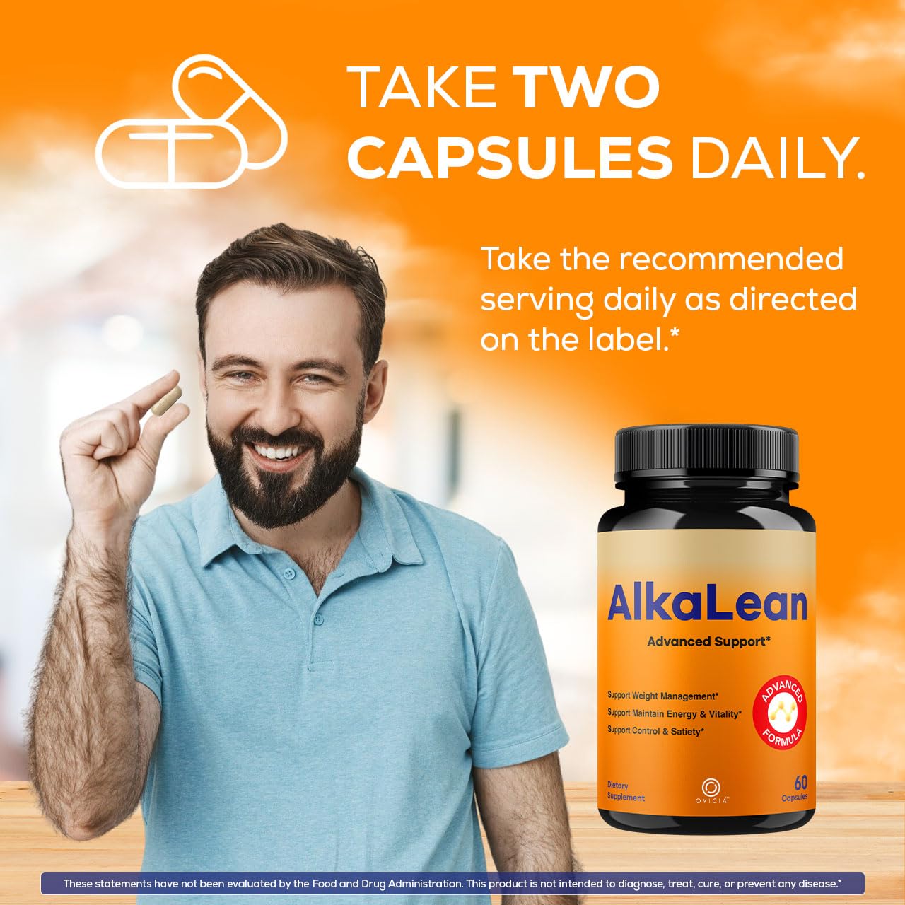 OVICIA Alkalean Capsules, 120 Capsules