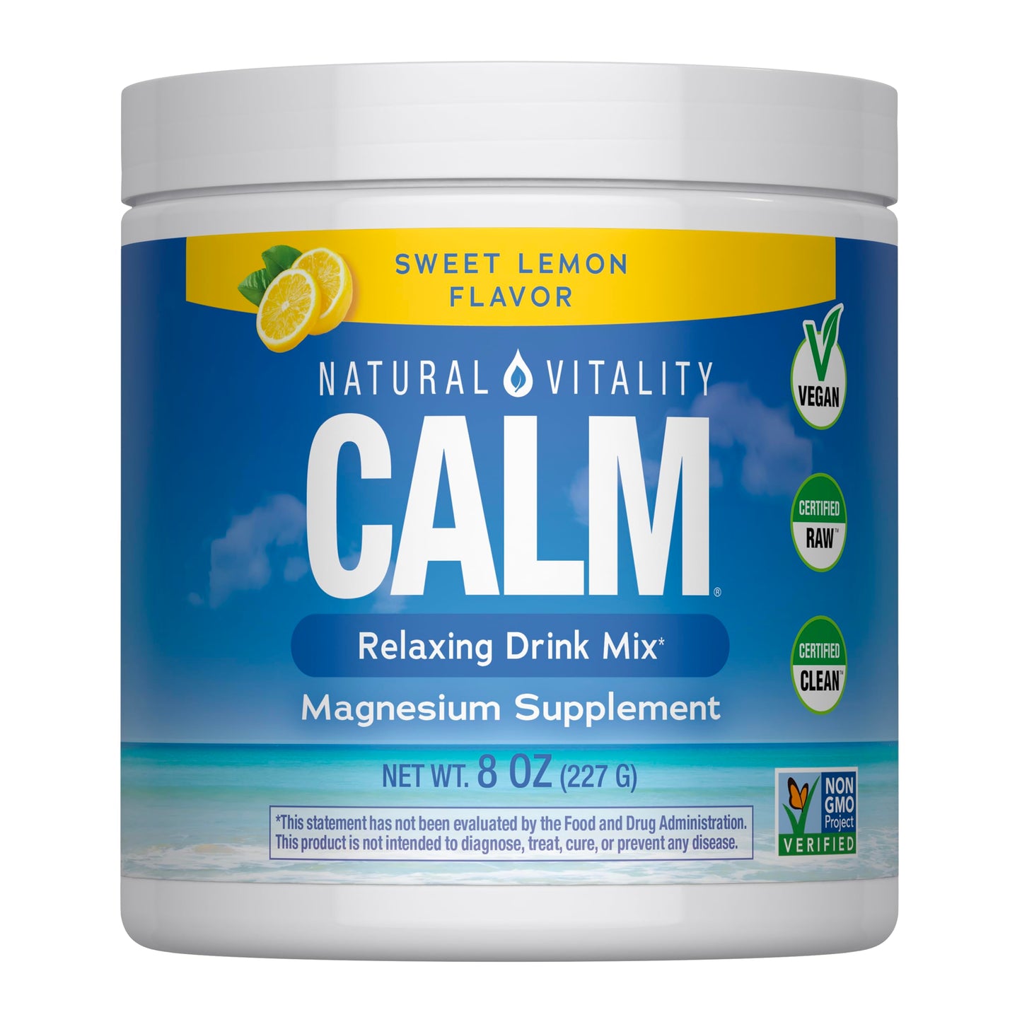 Natural Vitality Calm Magnesium Powder 8 oz