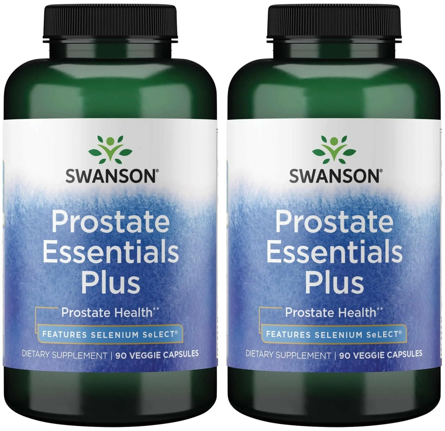 Swanson Prostate Essentials Plus Herbal Supplement for Men Over 40 Seeking Urinary and Prostate Health Capsules, 180 Count