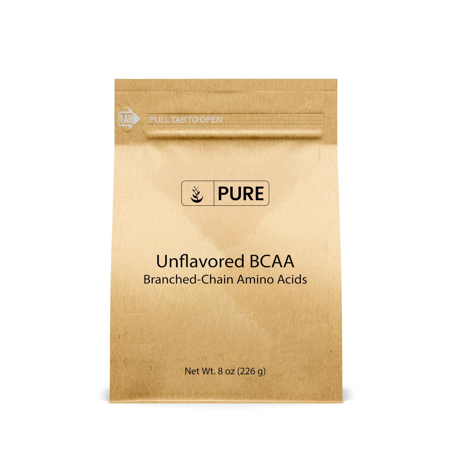 Pure Original Ingredients Unflavored Instantized BCAA Powder, 8 Ounce