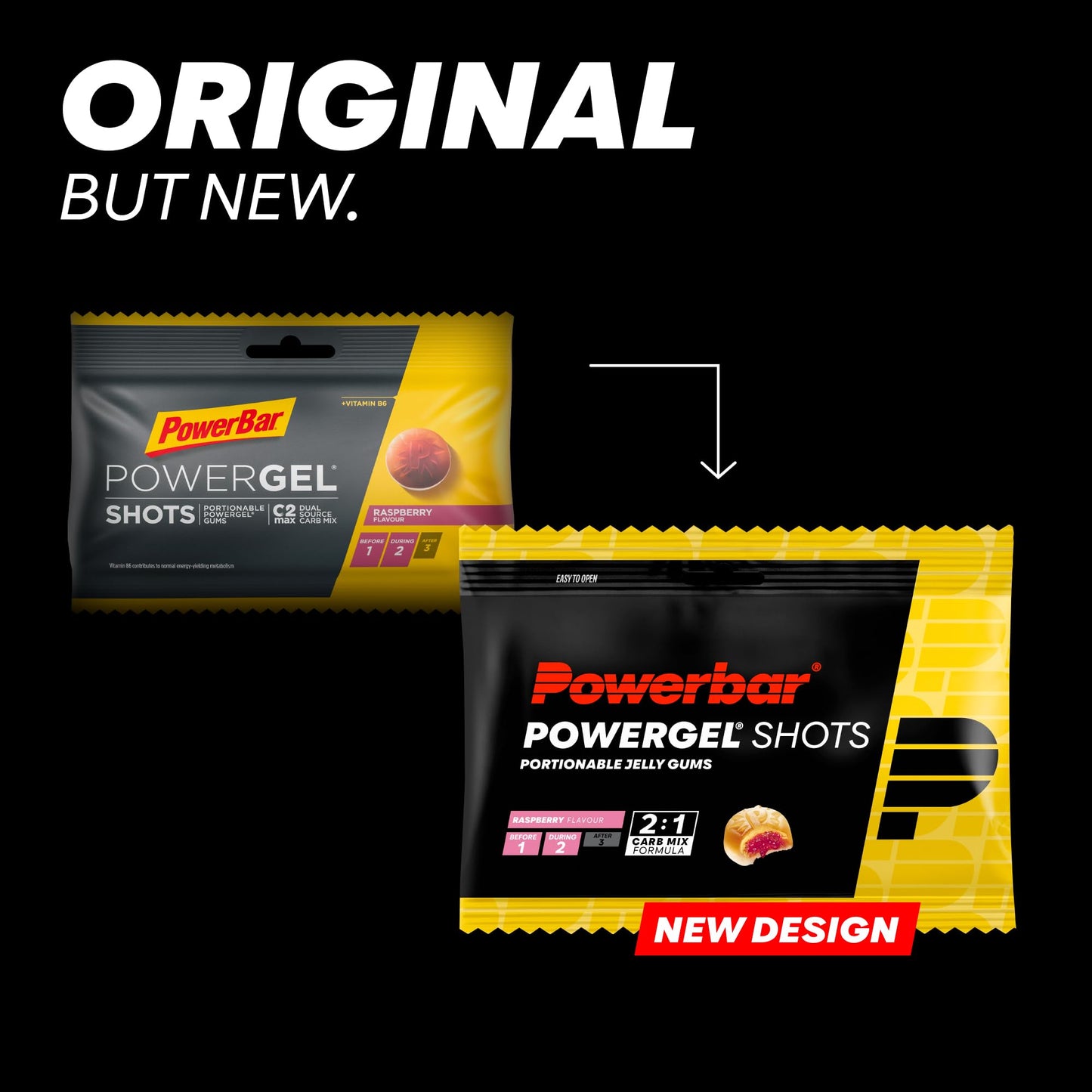 Powerbar Powergel Shots Gel 24 Units Raspberry