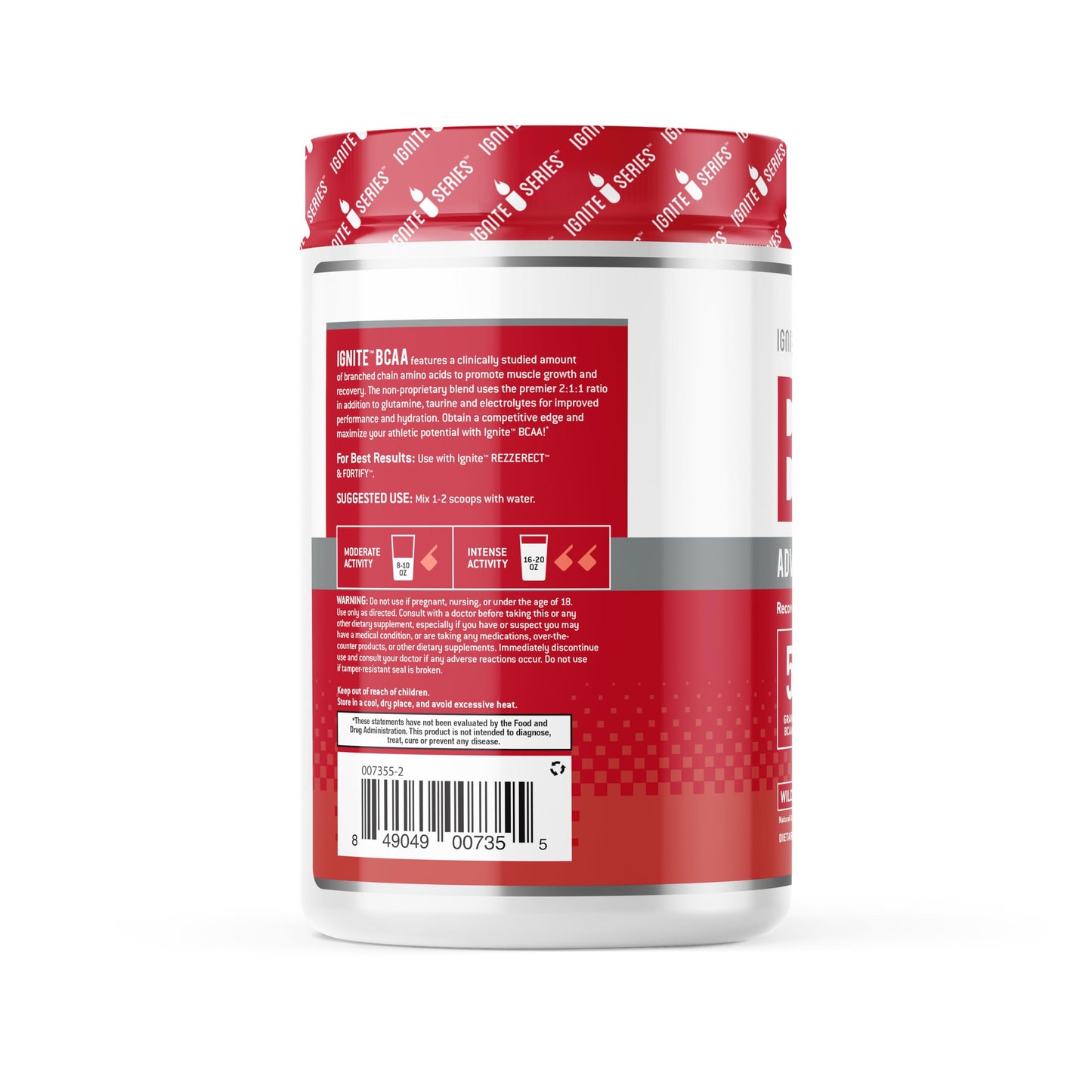 Complete Nutrition Ignite Series BCAA Advanced Amino Acid Complex, Powder, 13 oz